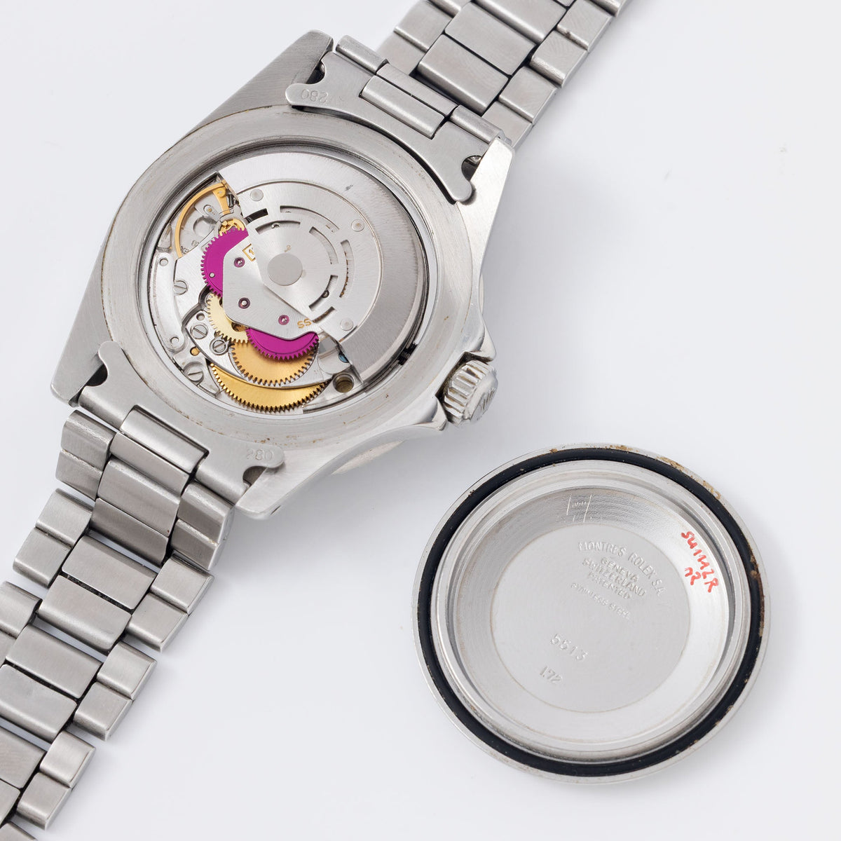 Rolex Submariner 5513 Serif Dial Box and Papers