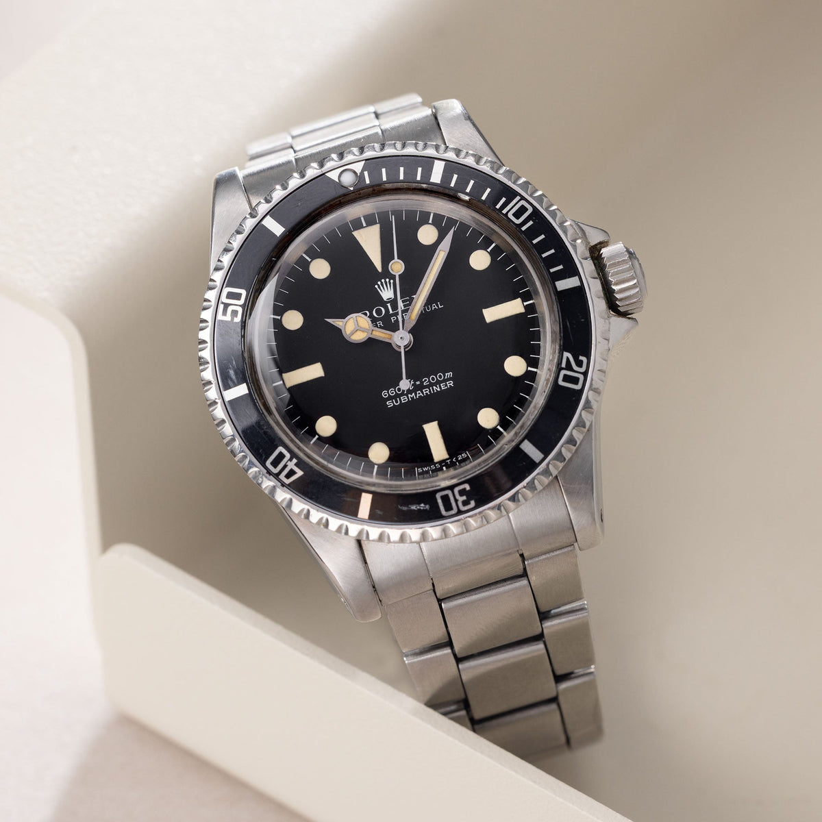 Rolex Submariner 5513 Serif Dial Box and Papers