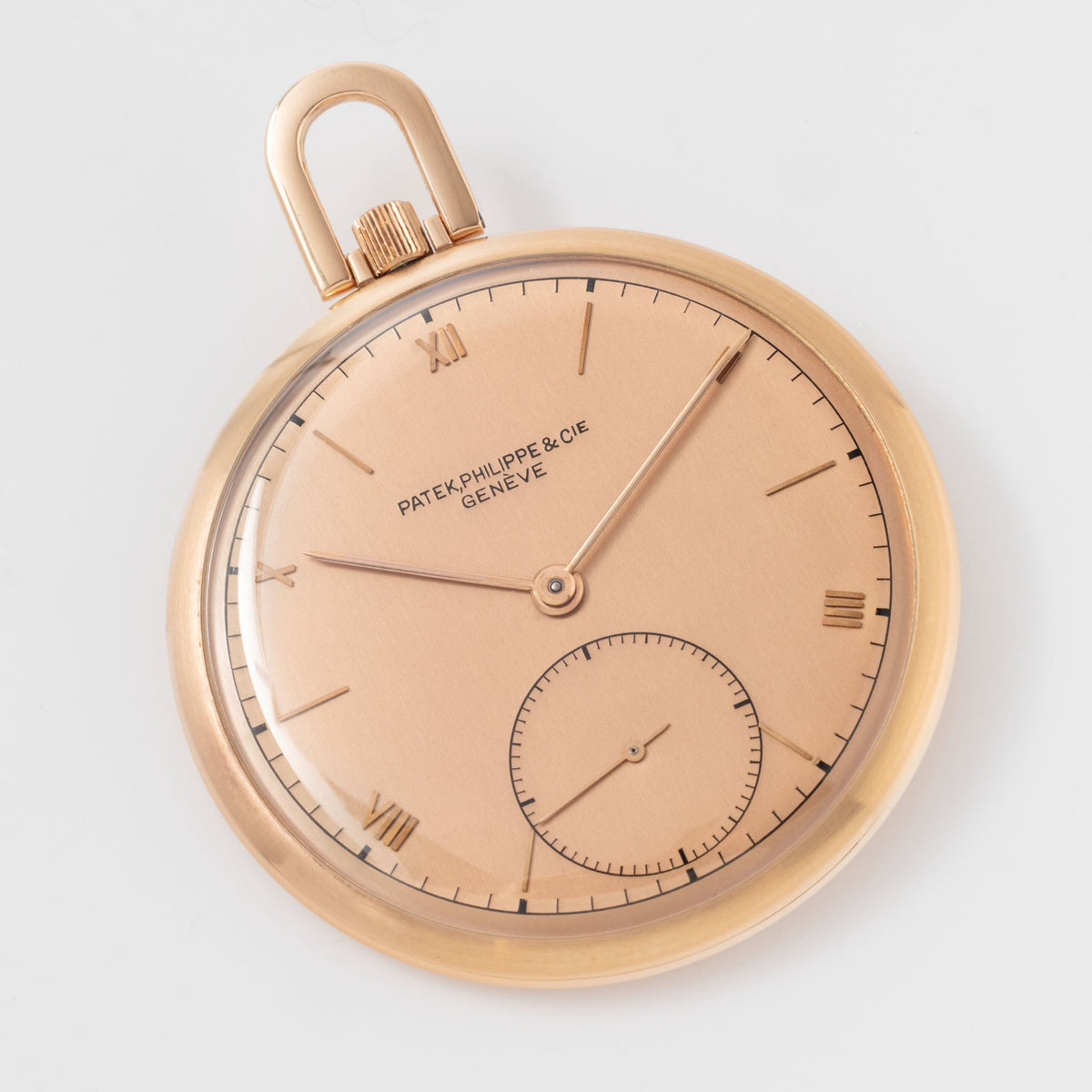 Patek Philippe Pocket Watch in 18k Rose Gold “Pink on Pink”