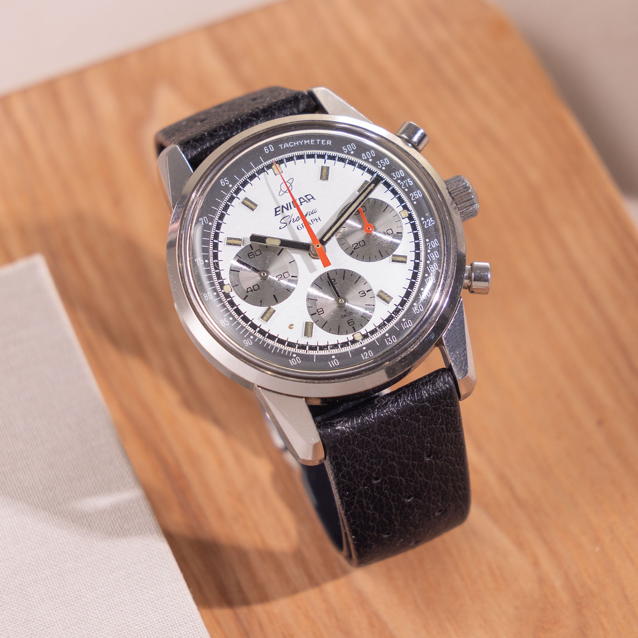 Enicar chronograph hotsell