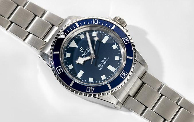 Tudor Submariner Blue Snowflake no date Reference 7016