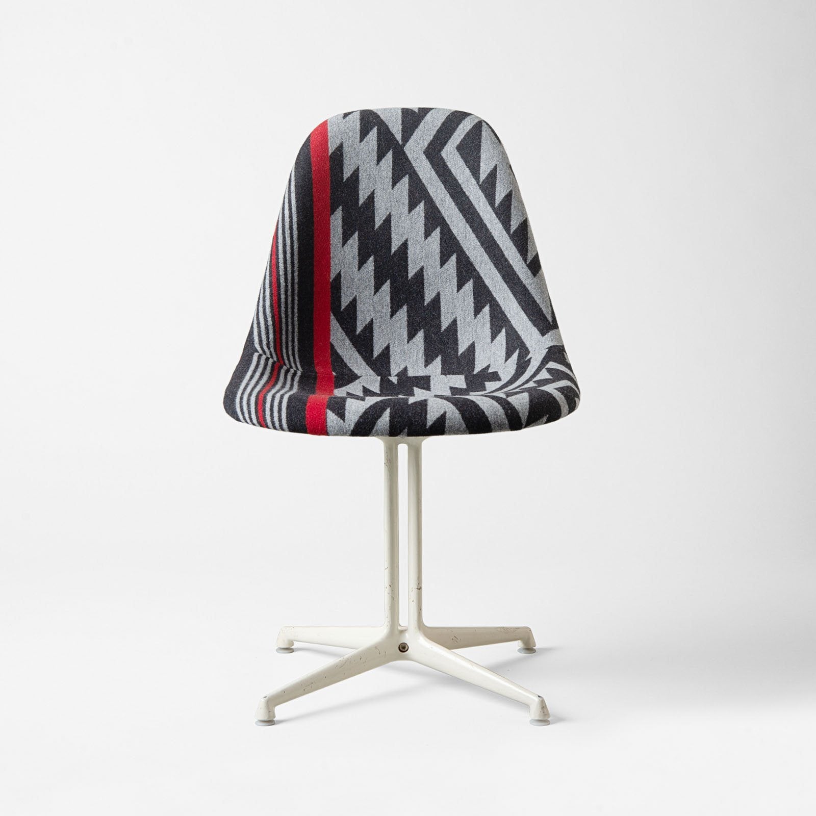1980s Custom Pendleton Eames Side Chair Set