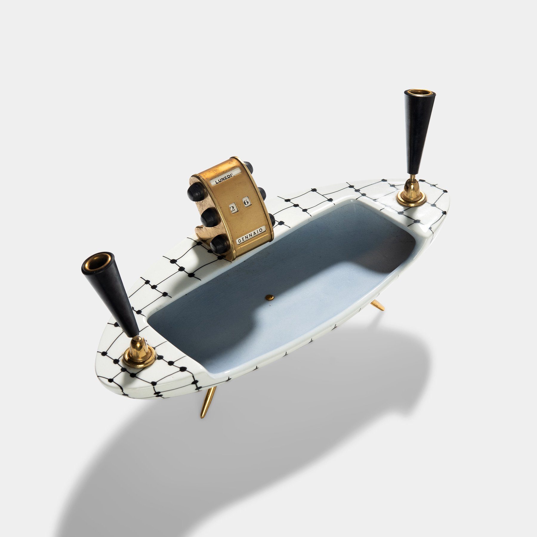 Mid Century Vintage Ceramic Desk Set