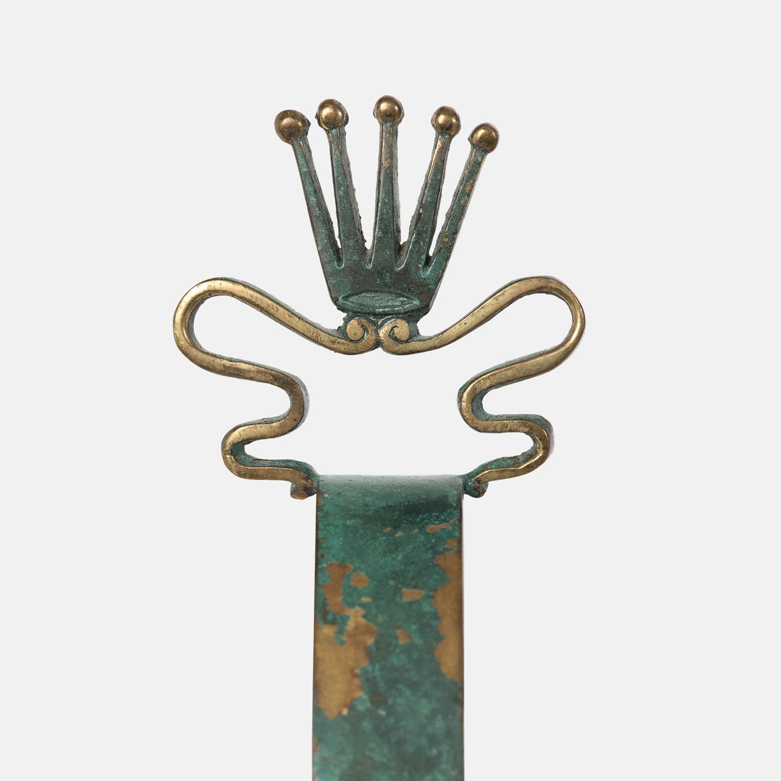 Vintage 1950s Brass Rolex Display Stand