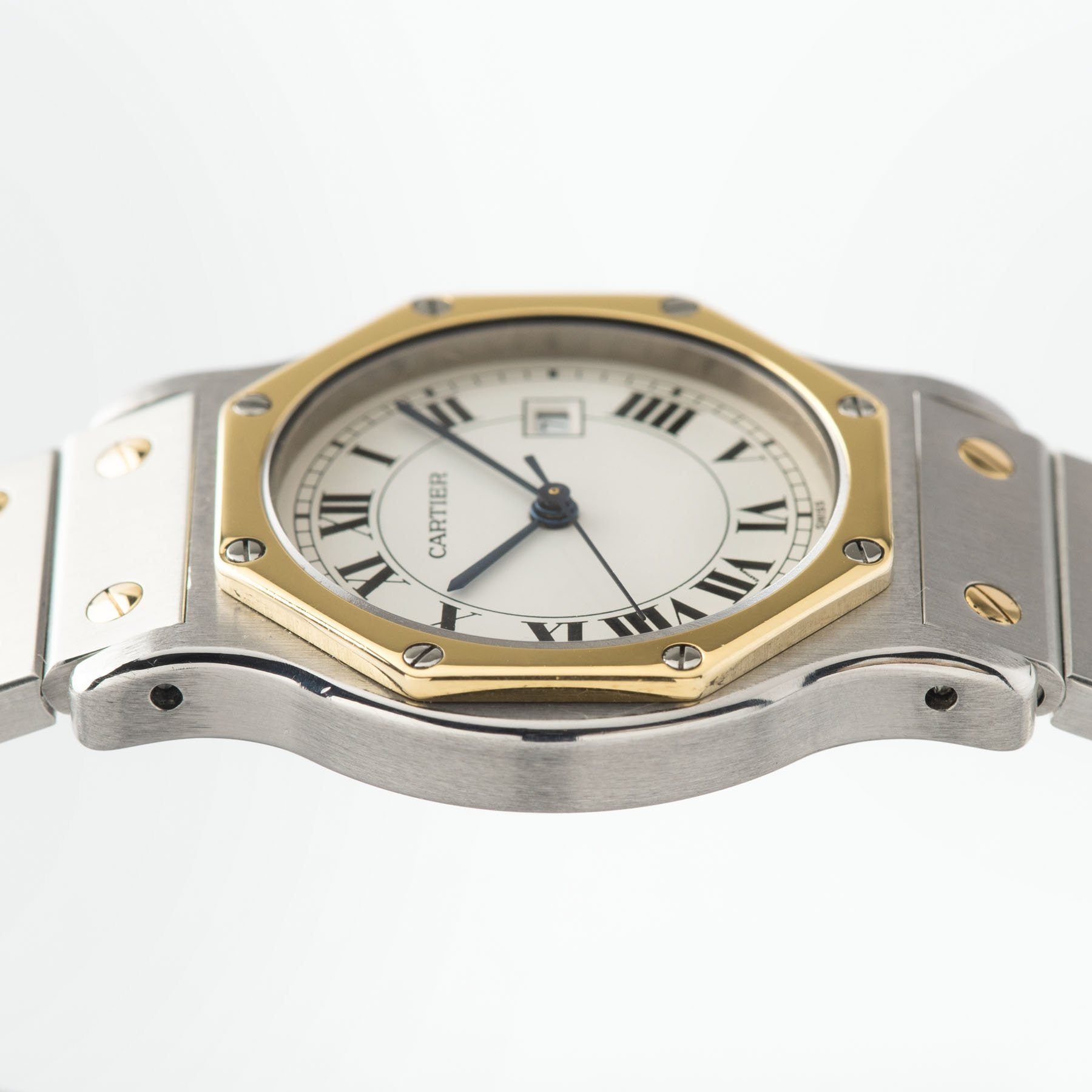 Cartier Santos Ronde Steel and Gold