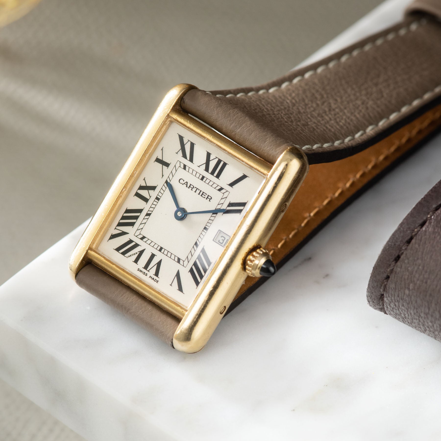 Cartier Tank Louis 18kt Yellow Gold Reference 2441