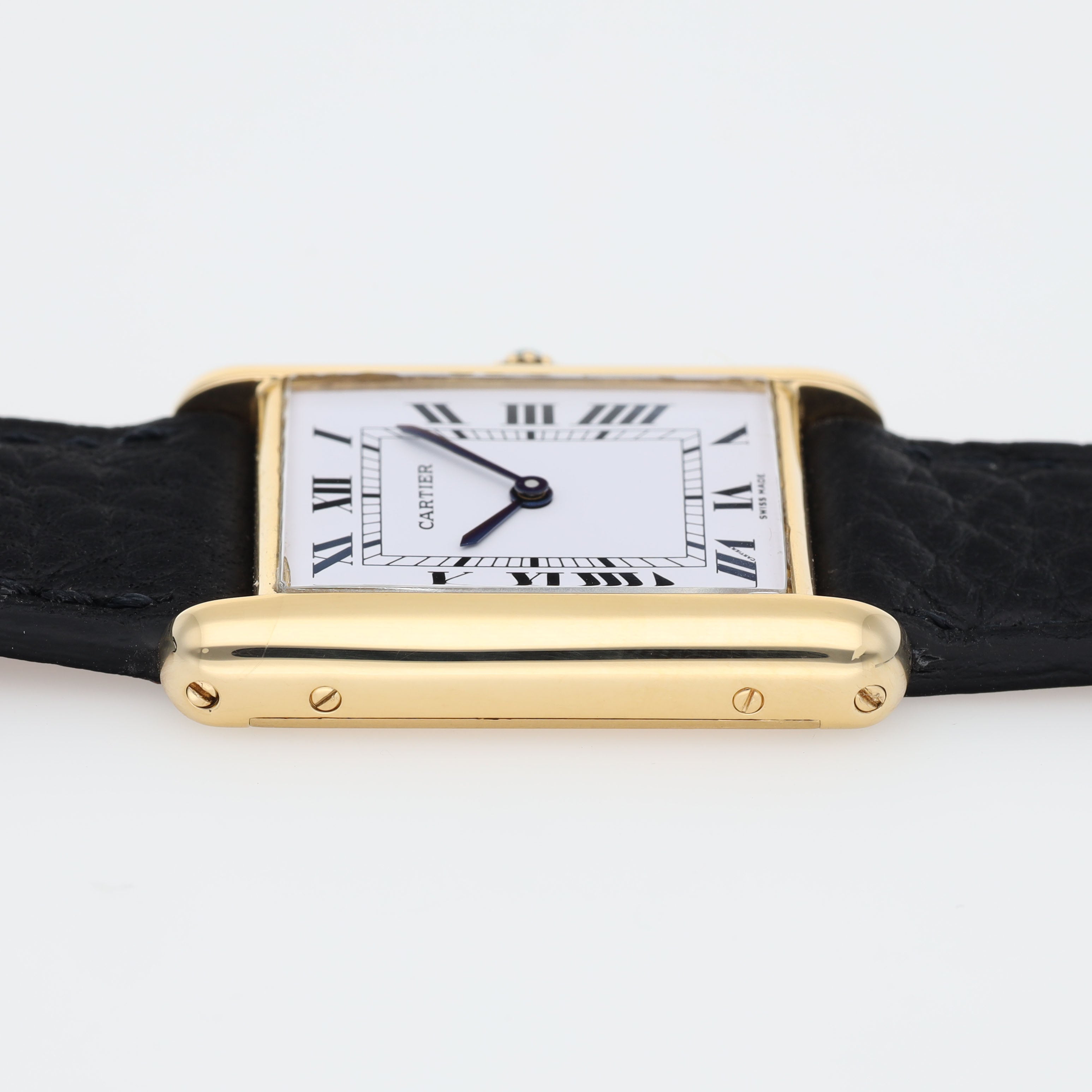 Cartier Tank Louis 18kt Yellow Gold Mechanical Movement 1970s