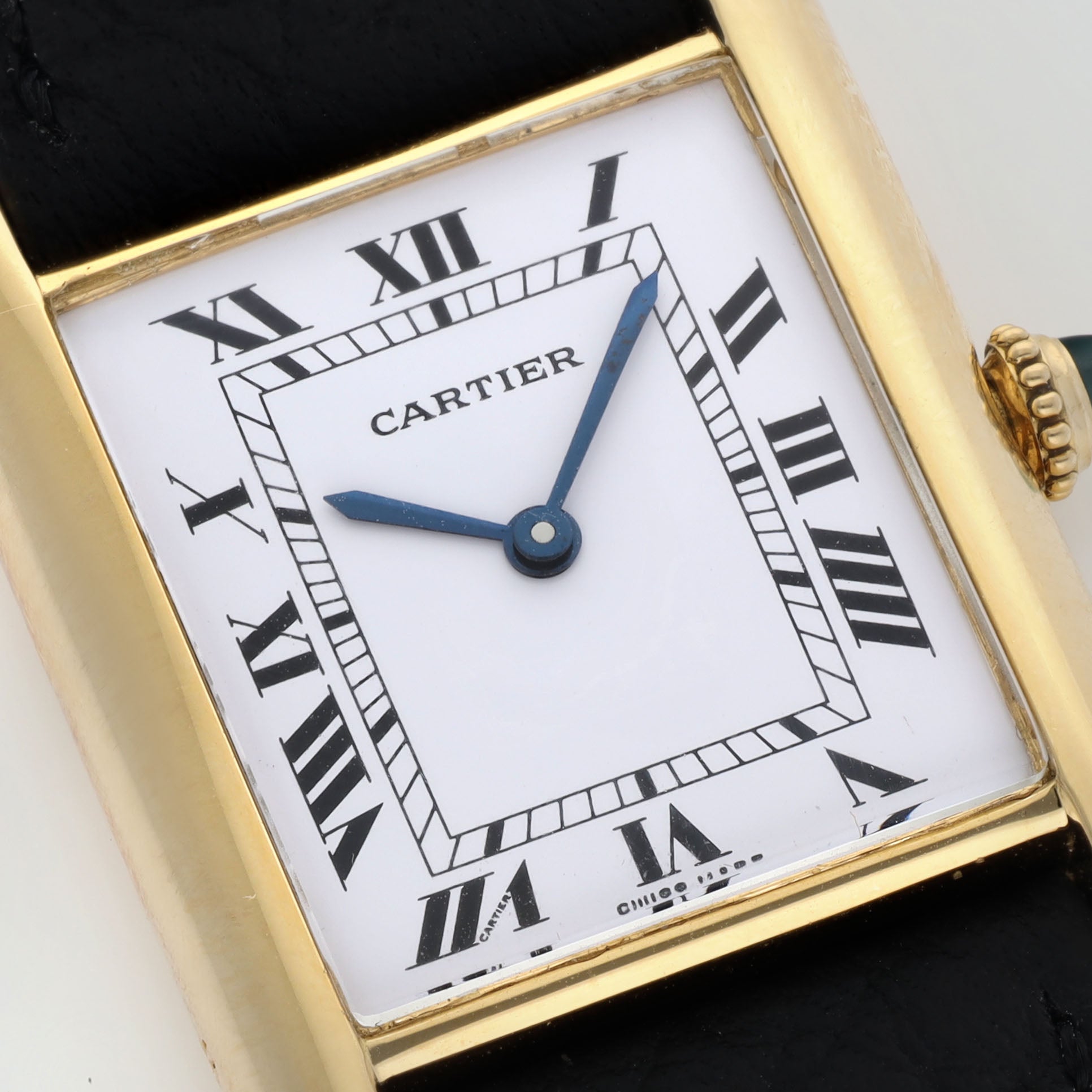 Cartier Tank Louis 18kt Yellow Gold Mechanical Movement 1970s