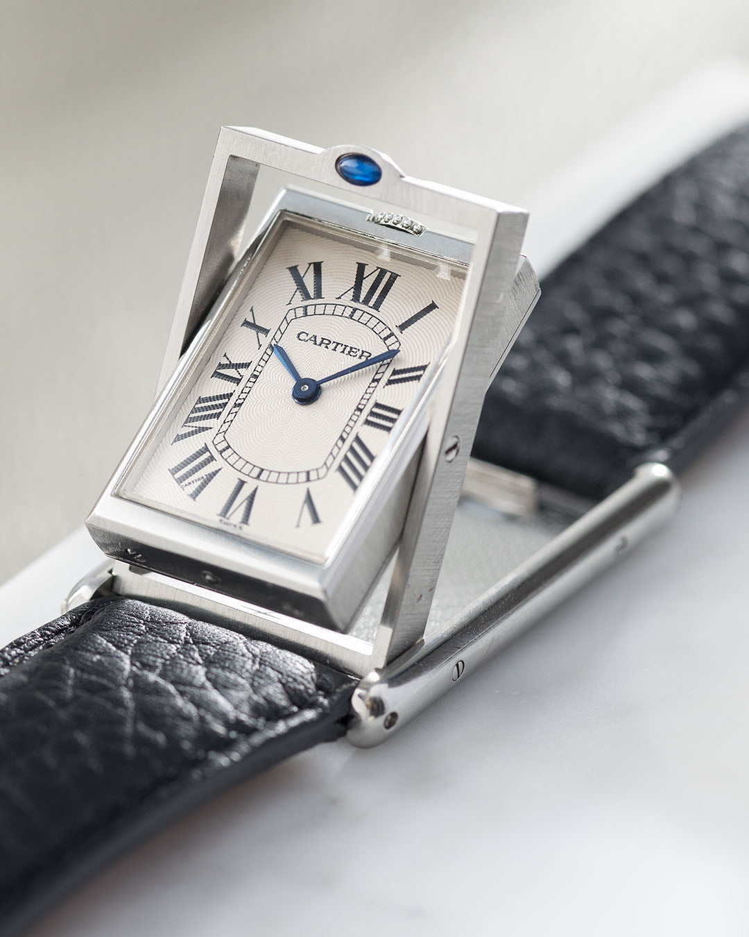 Cartier Tank Basculante 2390 Steel