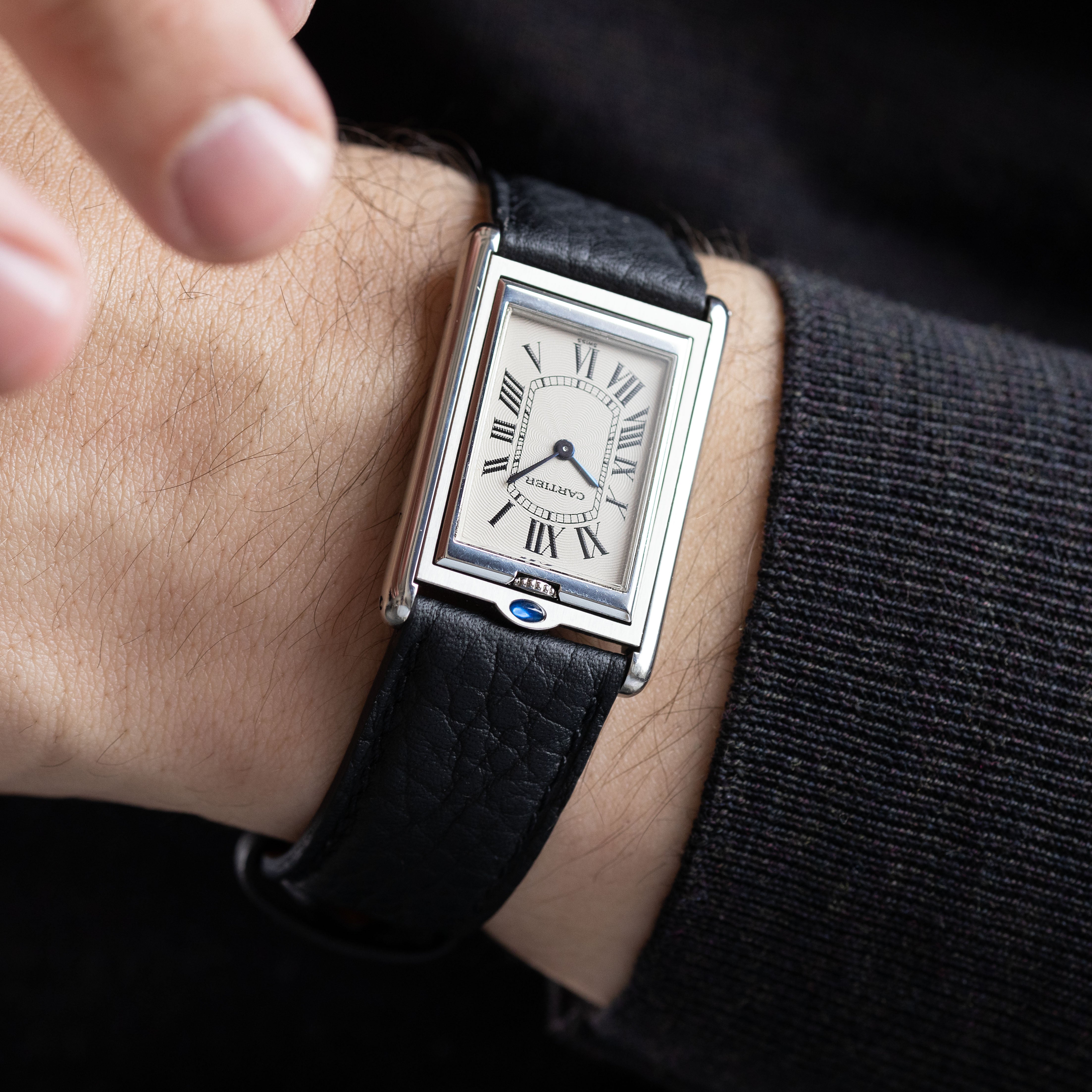 Cartier Tank Basculante 2390 Steel