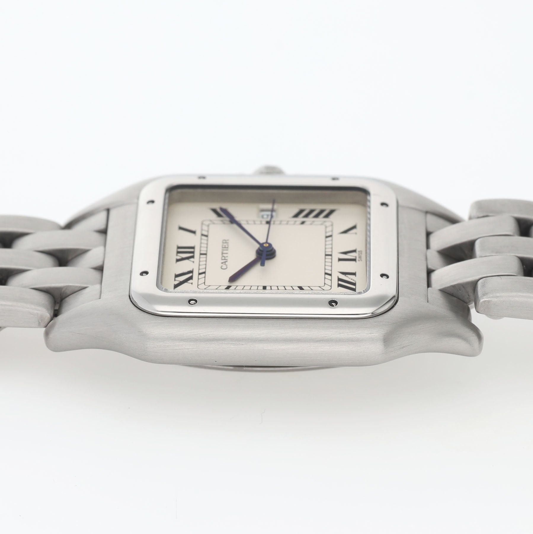 Cartier Panthere Steel Case Cream Dial Box and Papers