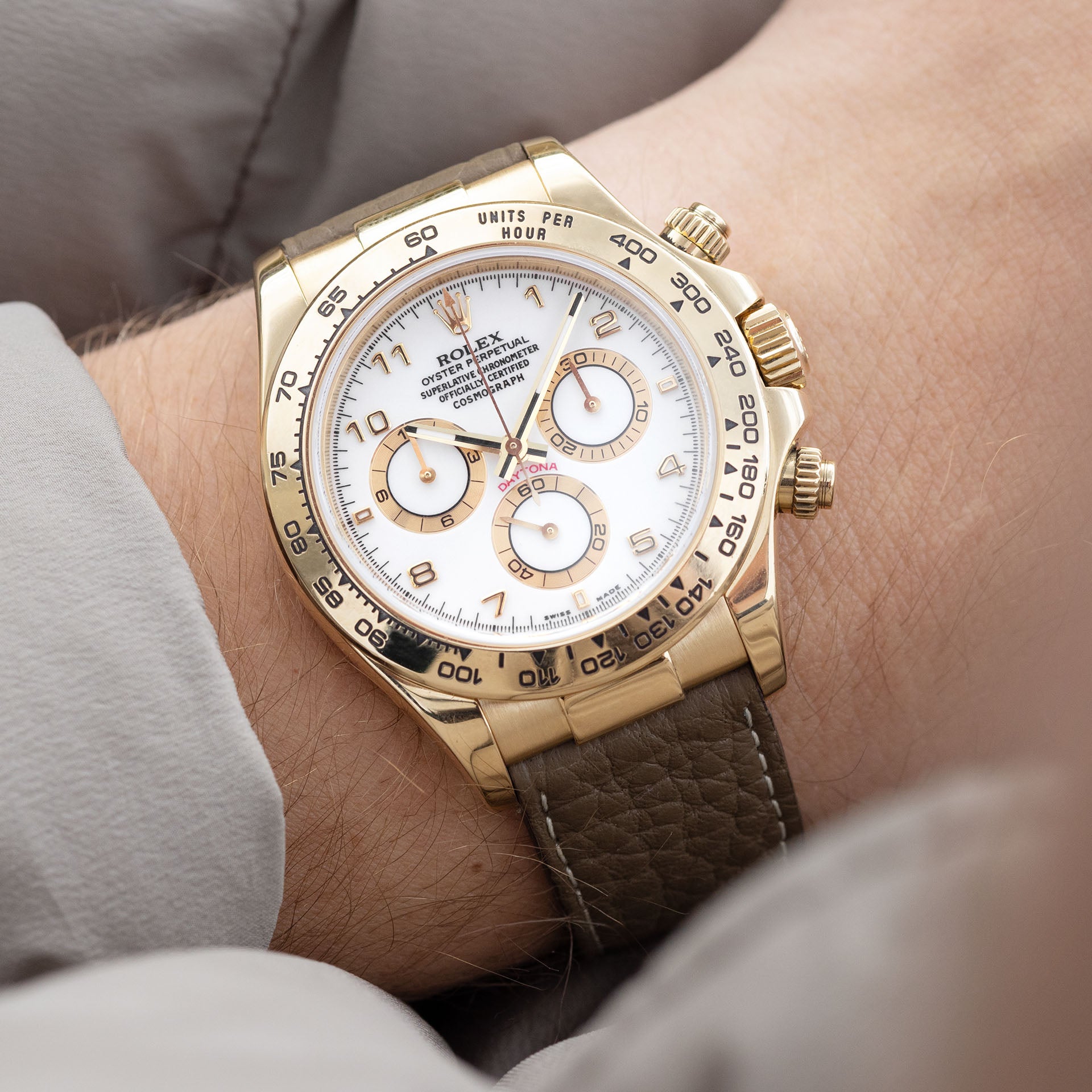 Gold cosmograph cheap daytona