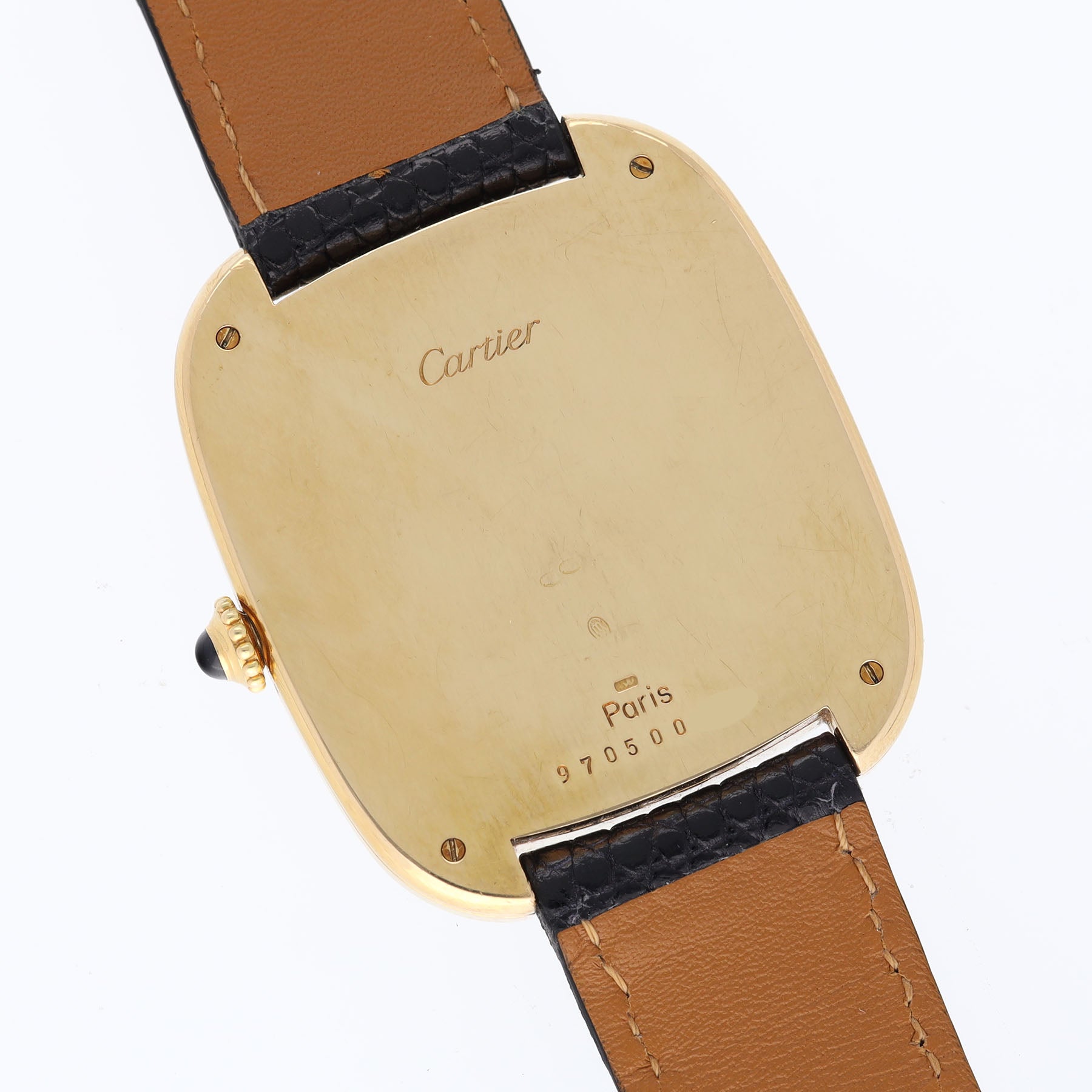 Cartier Gondole Jumbo verticale in 18 k yellow gold