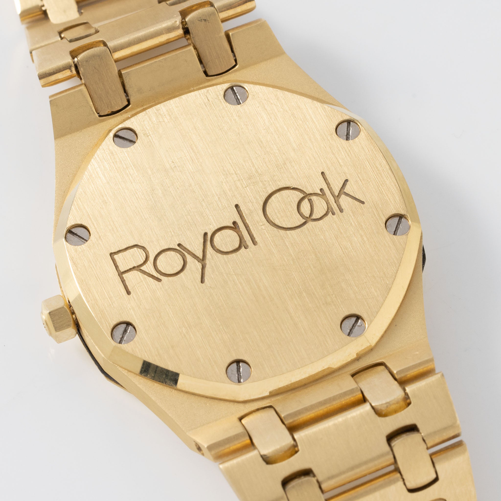 Audemars Piguet Royal Oak Yellow Gold Tropical Dial ref 4100BA