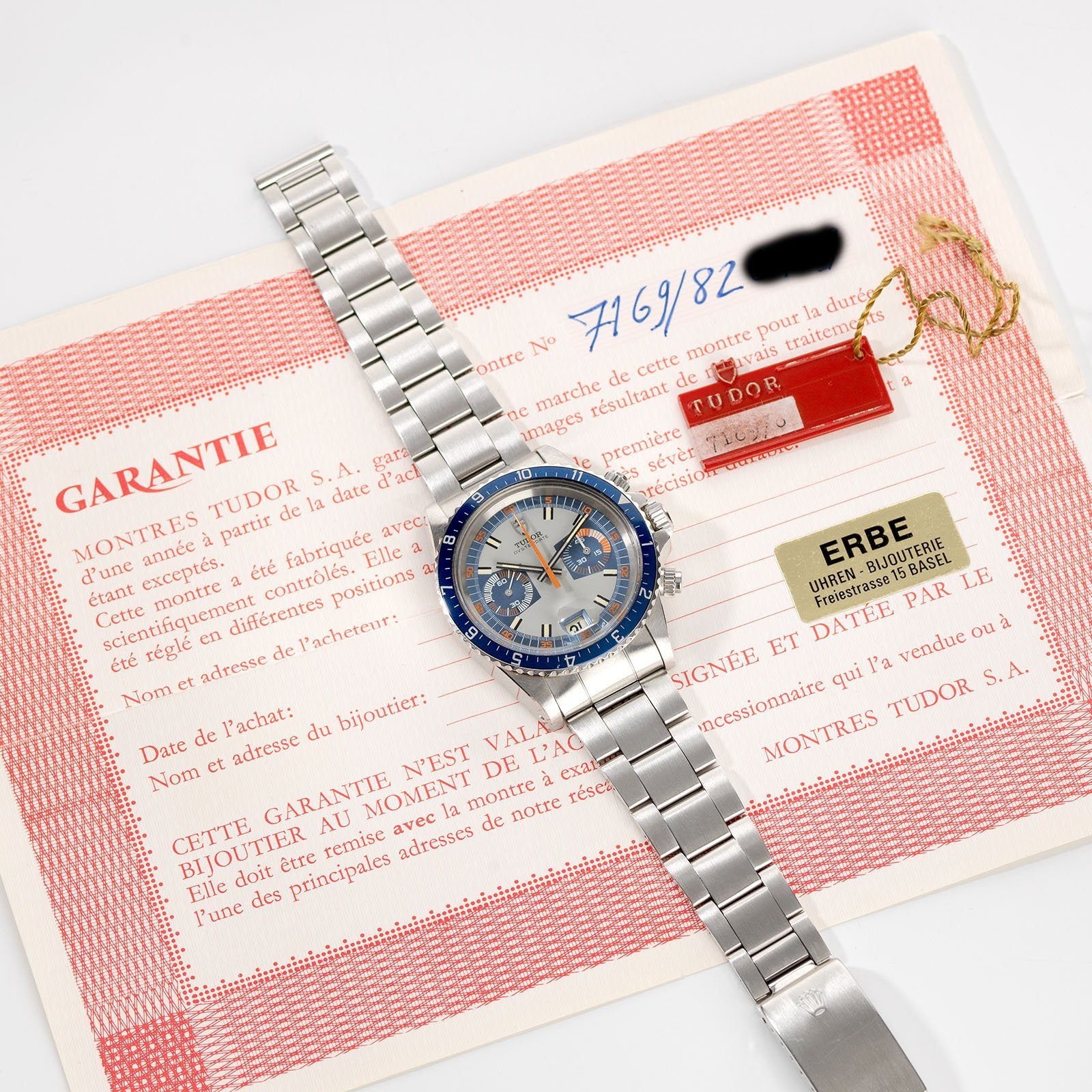 Tudor Monte Carlo Chronograph 7169 Full Set