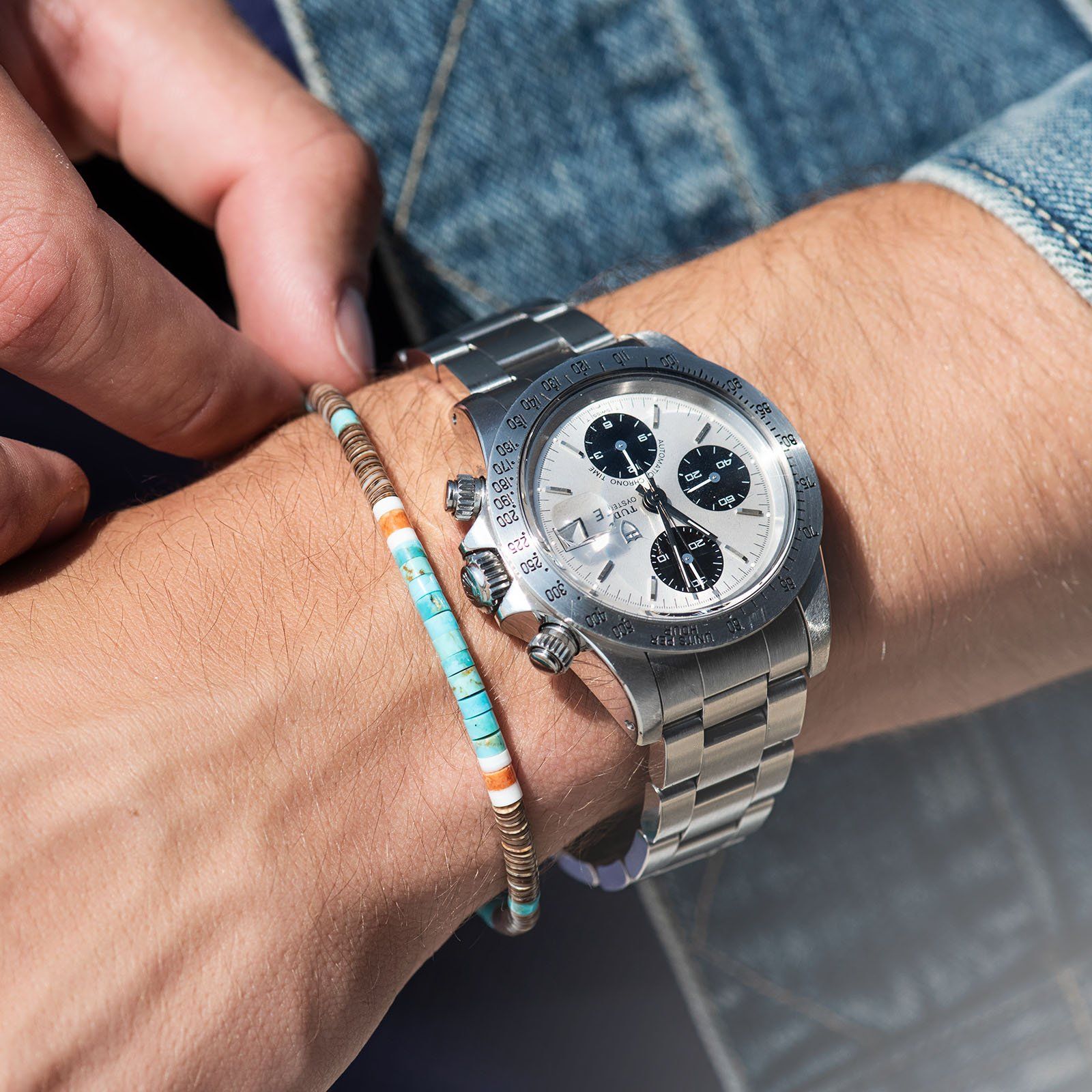 Tudor Oysterdate Chronograph Big Block 79180 Full Set