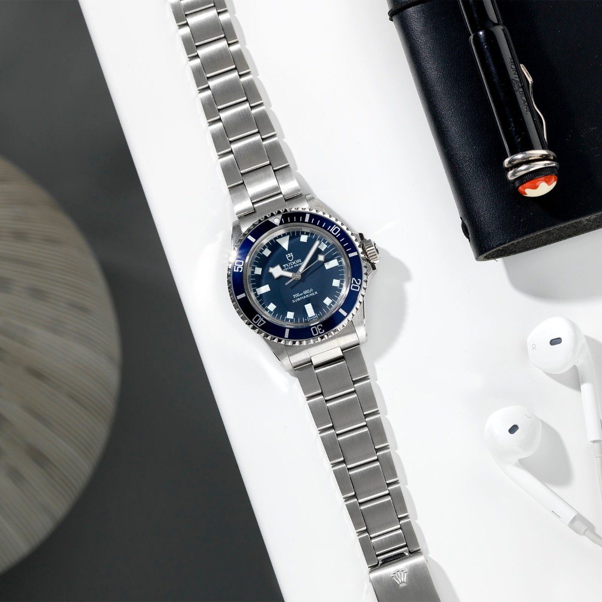 Tudor Submariner Blue Snowflake no date Reference 7016