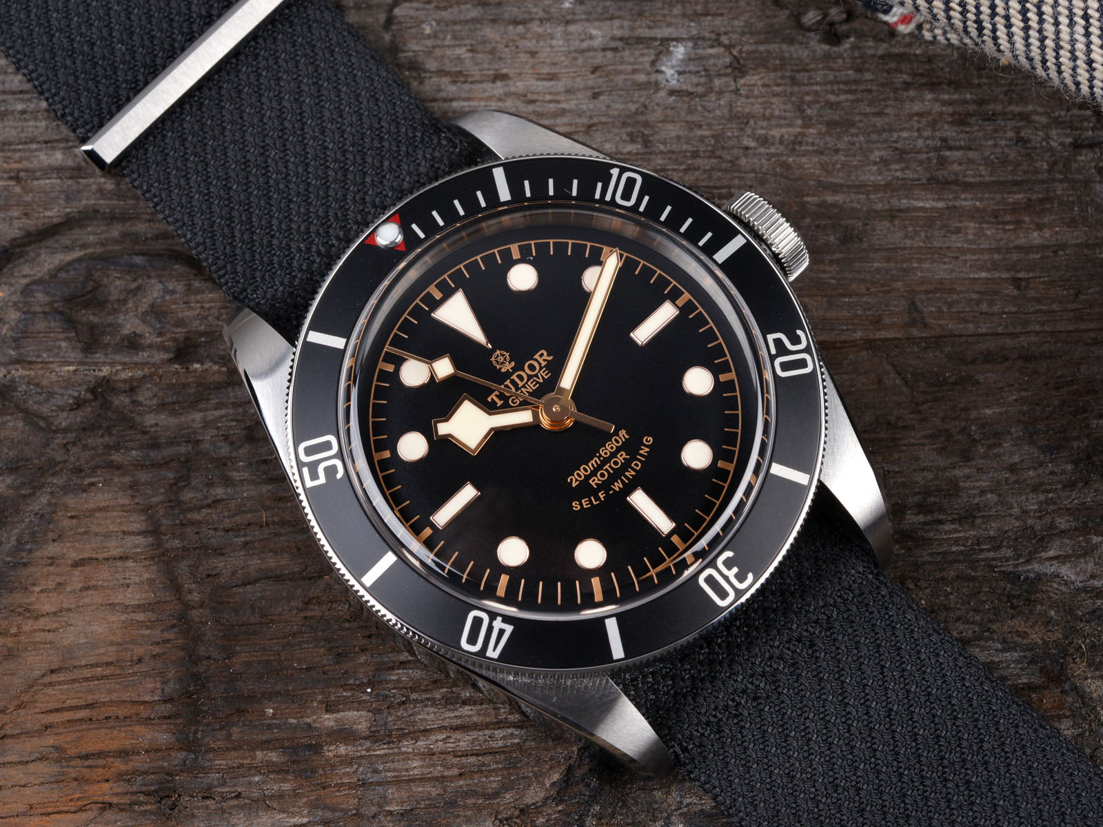 The New Tudor Heritage Black Bay Black 7922