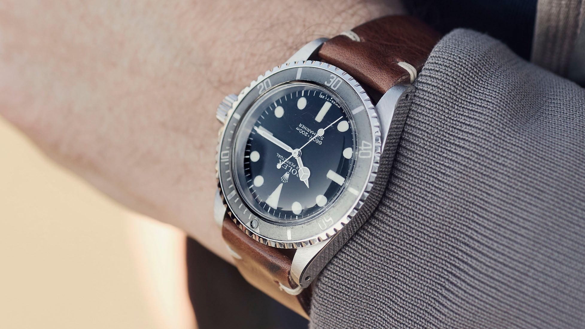 Strap Guide – The Rolex 5513 Faded Maxi Submariner