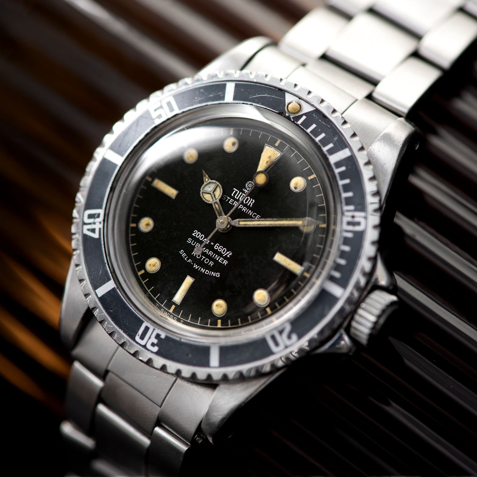 THE TUNDERBALL TUDOR 7928 Gilt Dial SUBMARINER