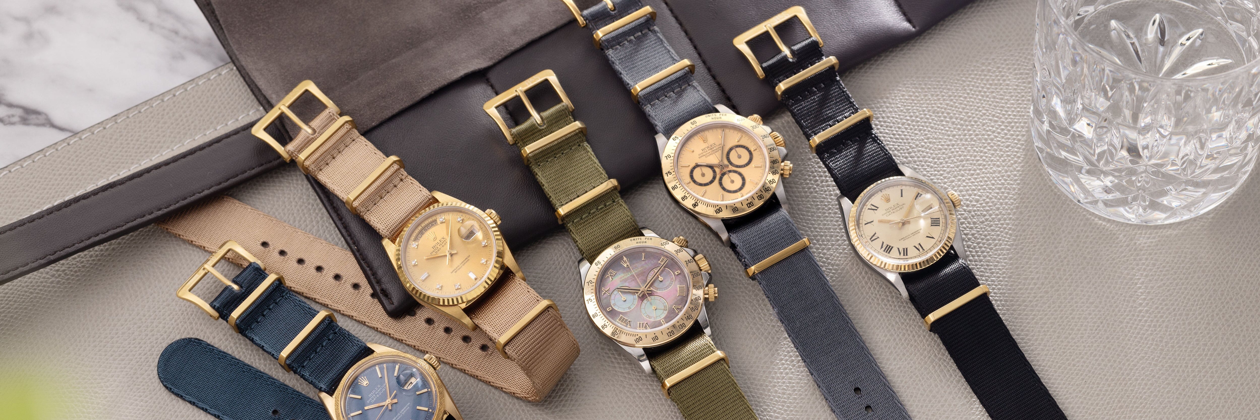 Deluxe Nylon Nato - Gold Collection