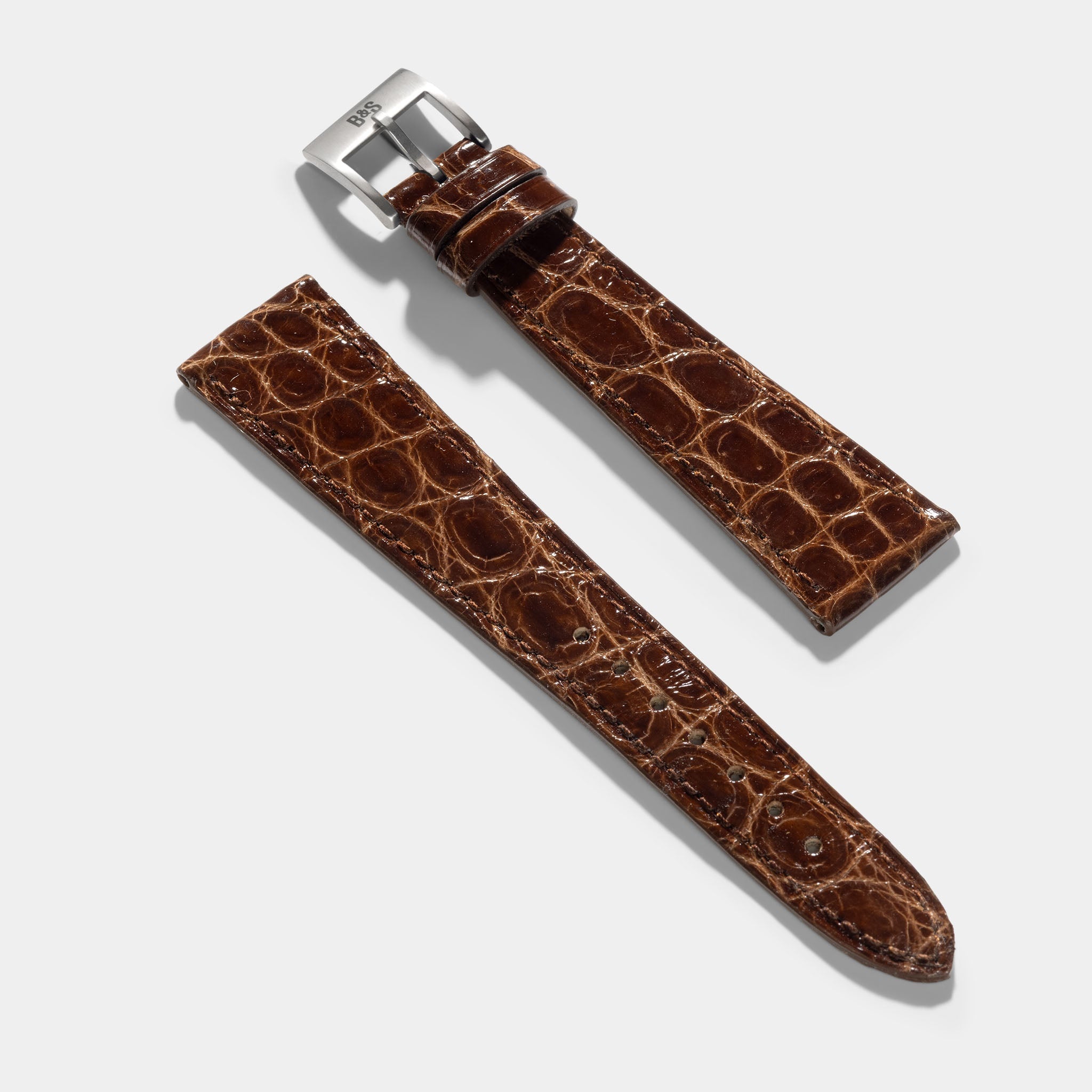 Strap for the Patek Philippe Calatrava - Walnut Brown Alligator