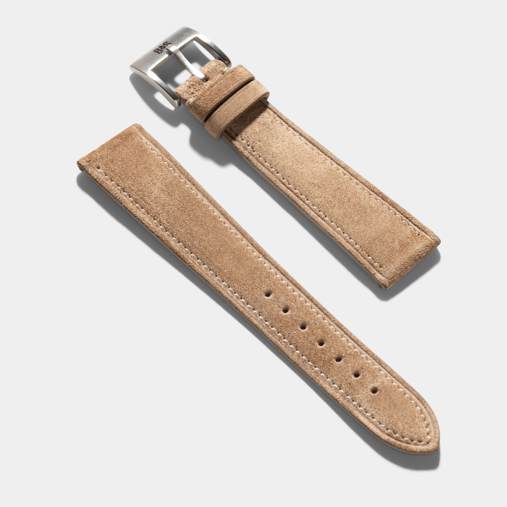 Strap for the Patek Philippe Calatrava - Dune Brown Suede