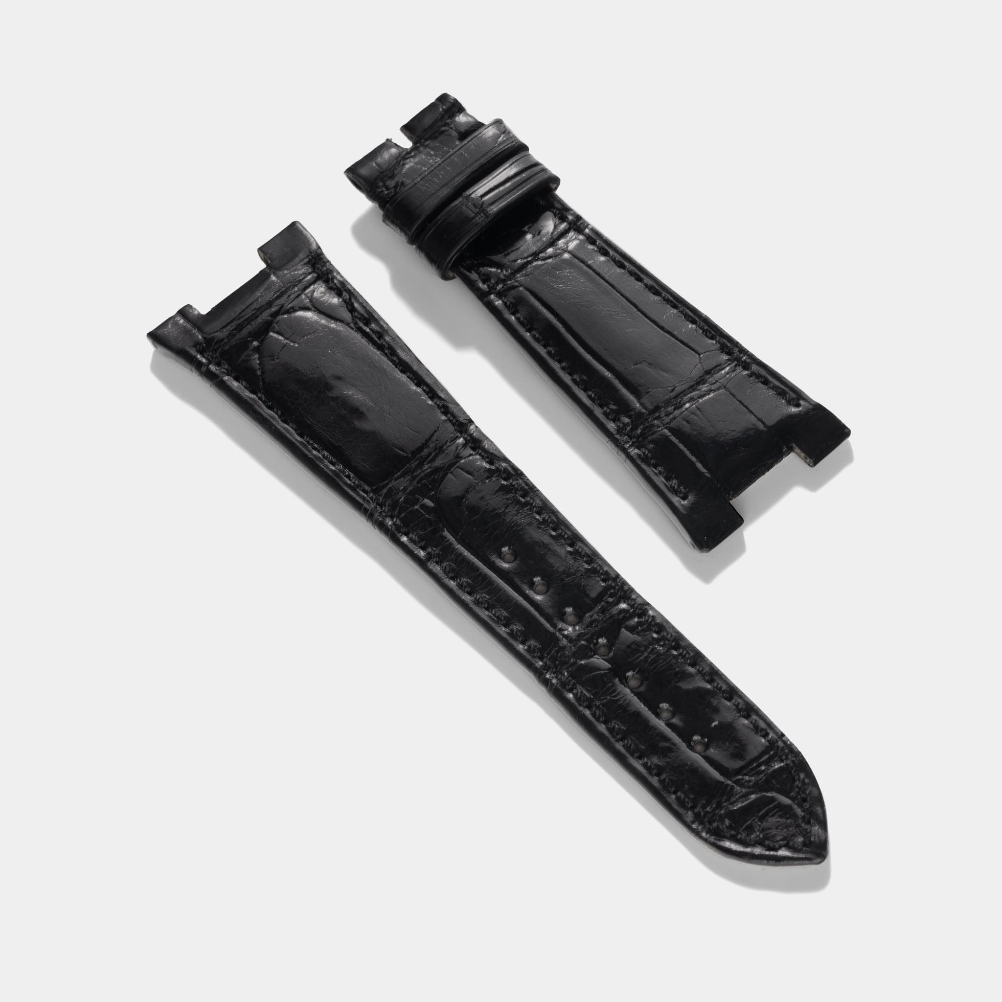 Black_Alligator_leather_Watch_Strap_For_Patek_philippe_Nautilus_5712