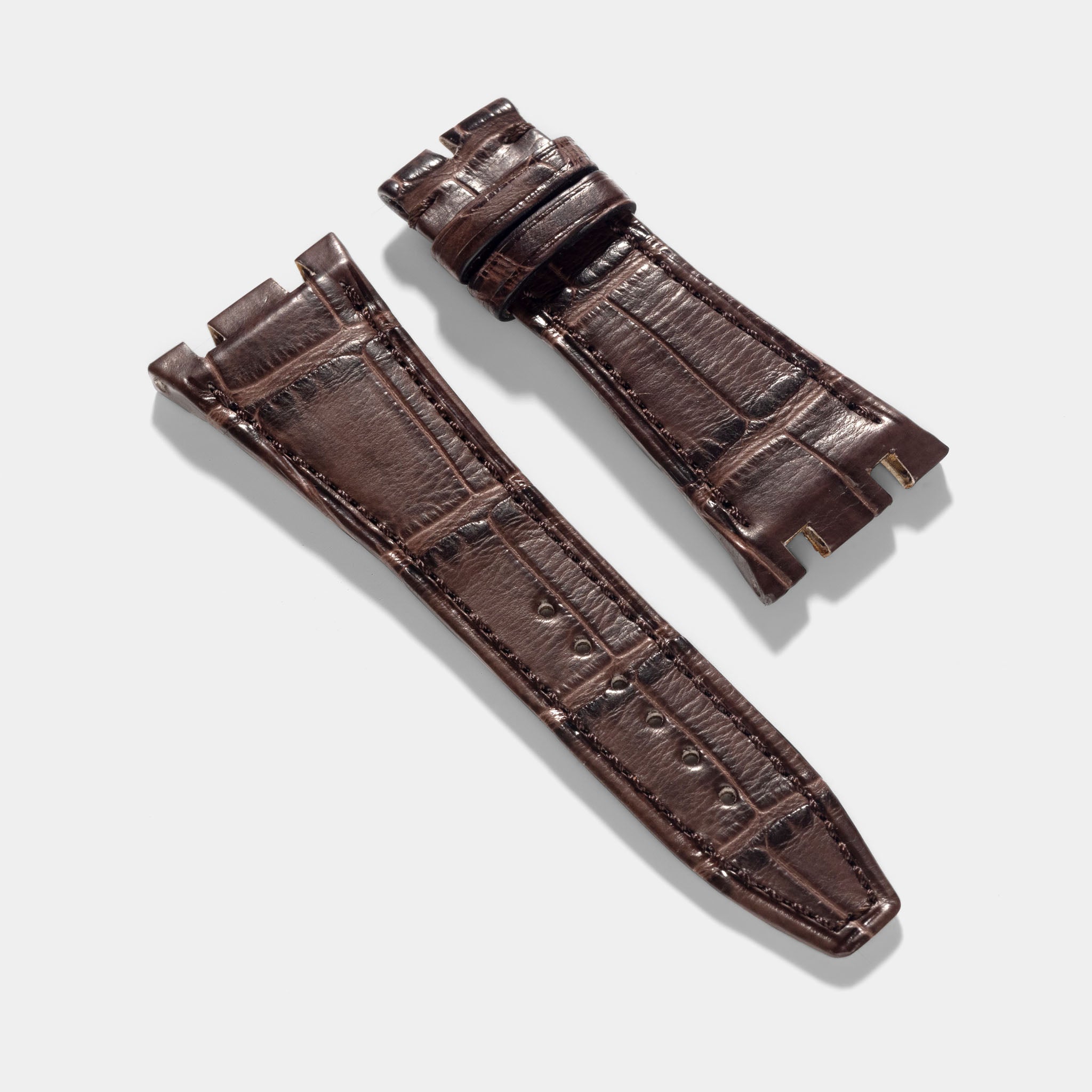 Brown_Alligator_leather_Watch_Strap_For_Audemars_piguet_royal_oak_39mm