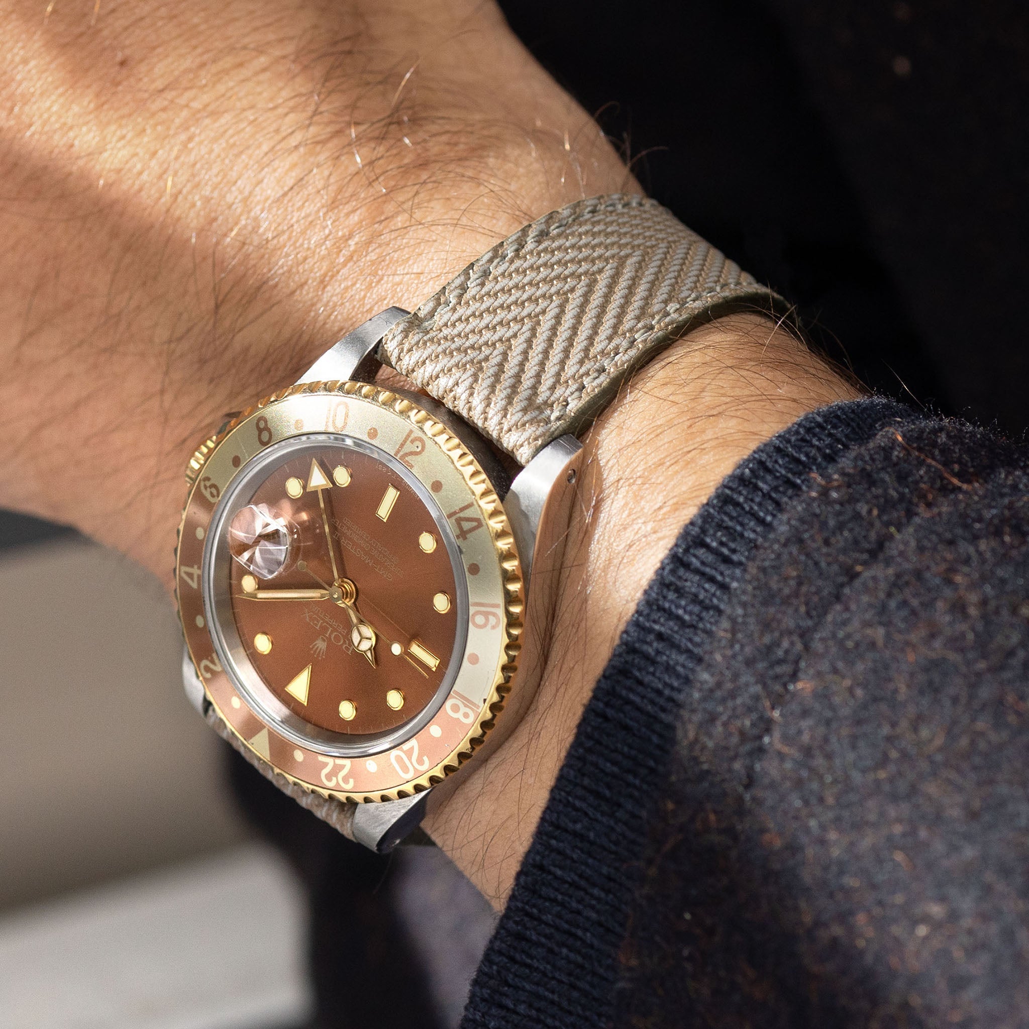The Paris Leather Watch Strap - Jubilee Edition
