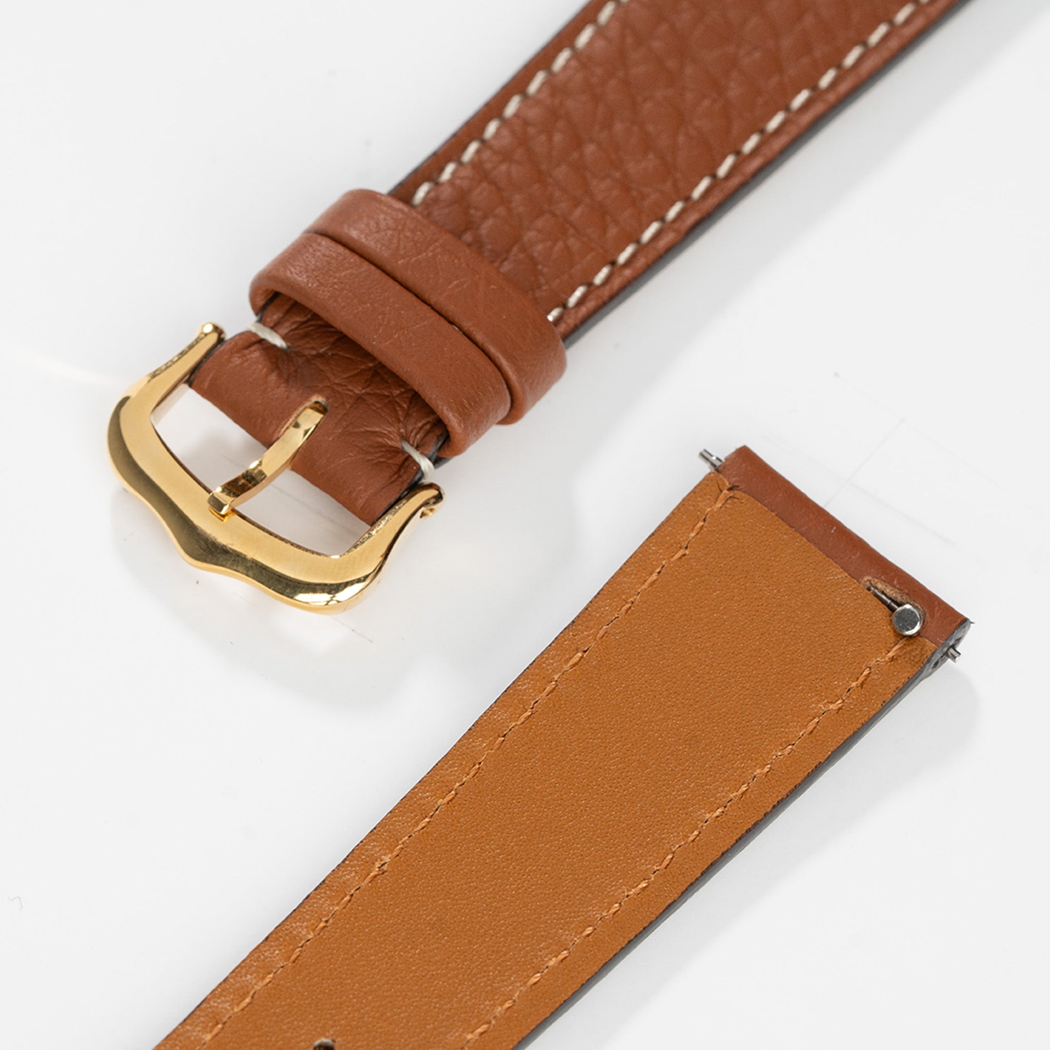 Strap for Cartier Tank Louis (2021-2024) - The Taurillon Brown