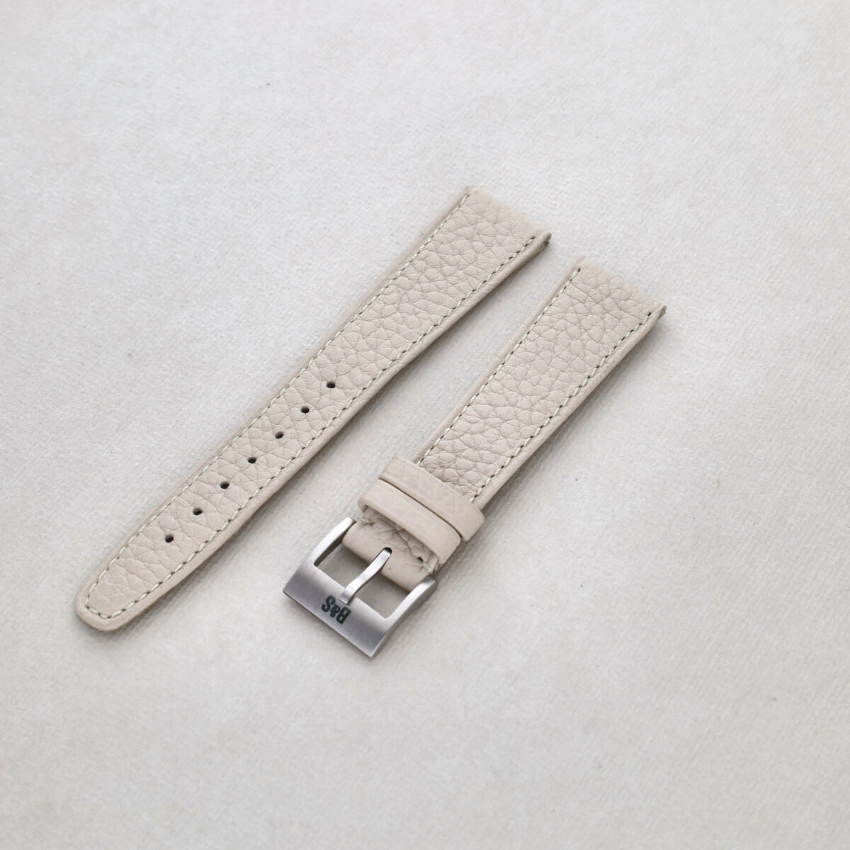 Sample Sale - Taurillon Creme Speedy  Leather Watch Strap