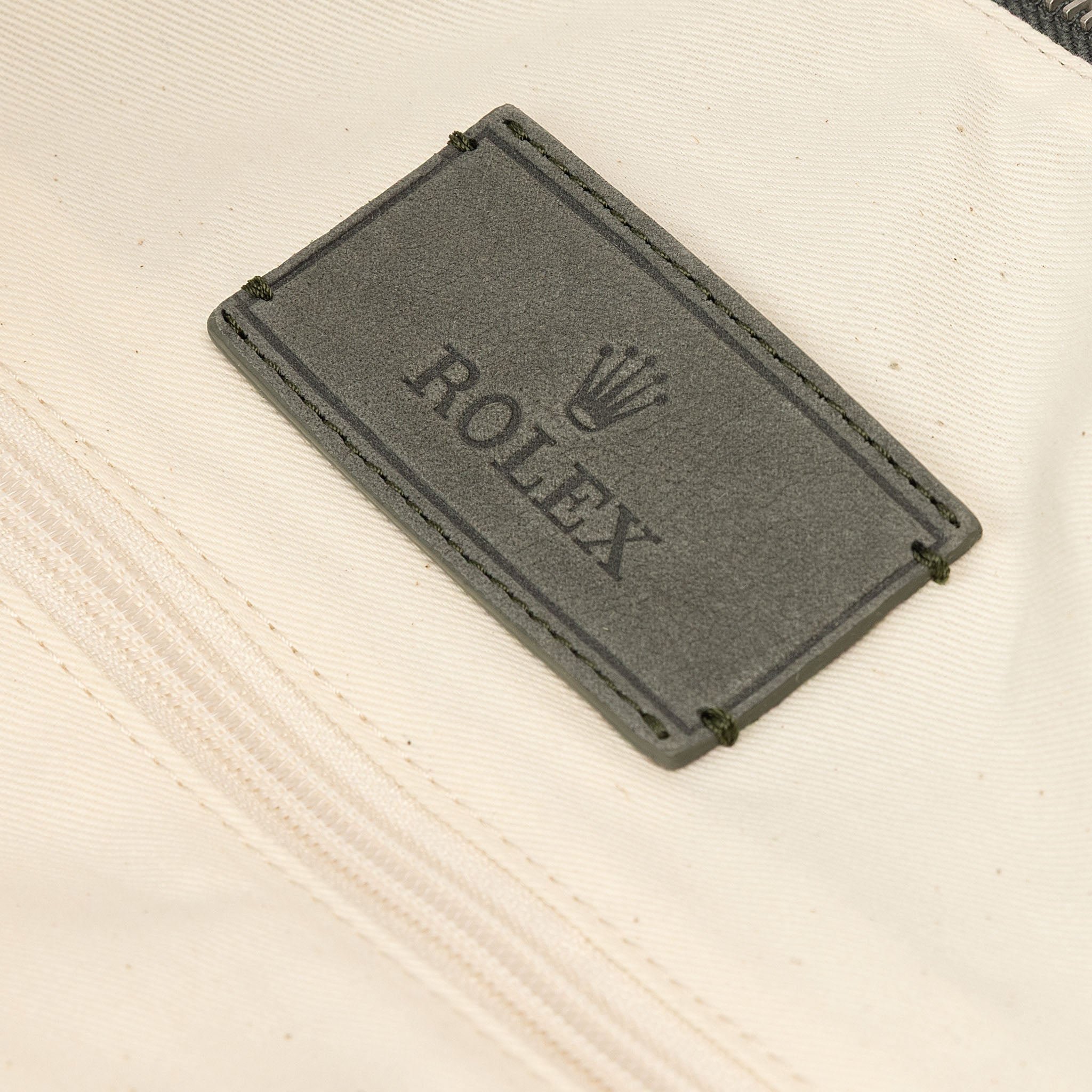 Rolex Green Canvas ravel Bag