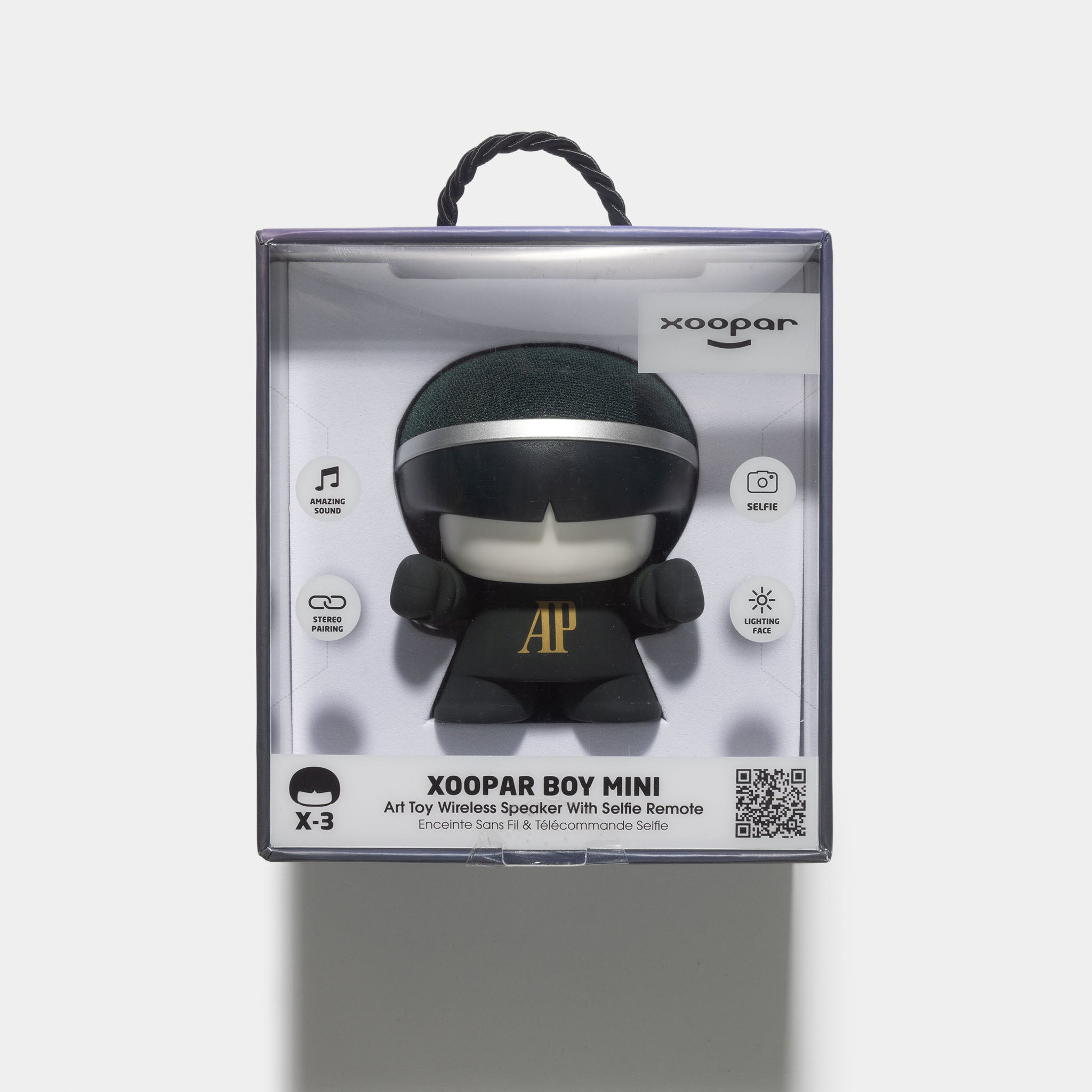 Audemars Piguet x Xoopar Boy Black wireless Bluetooth speaker