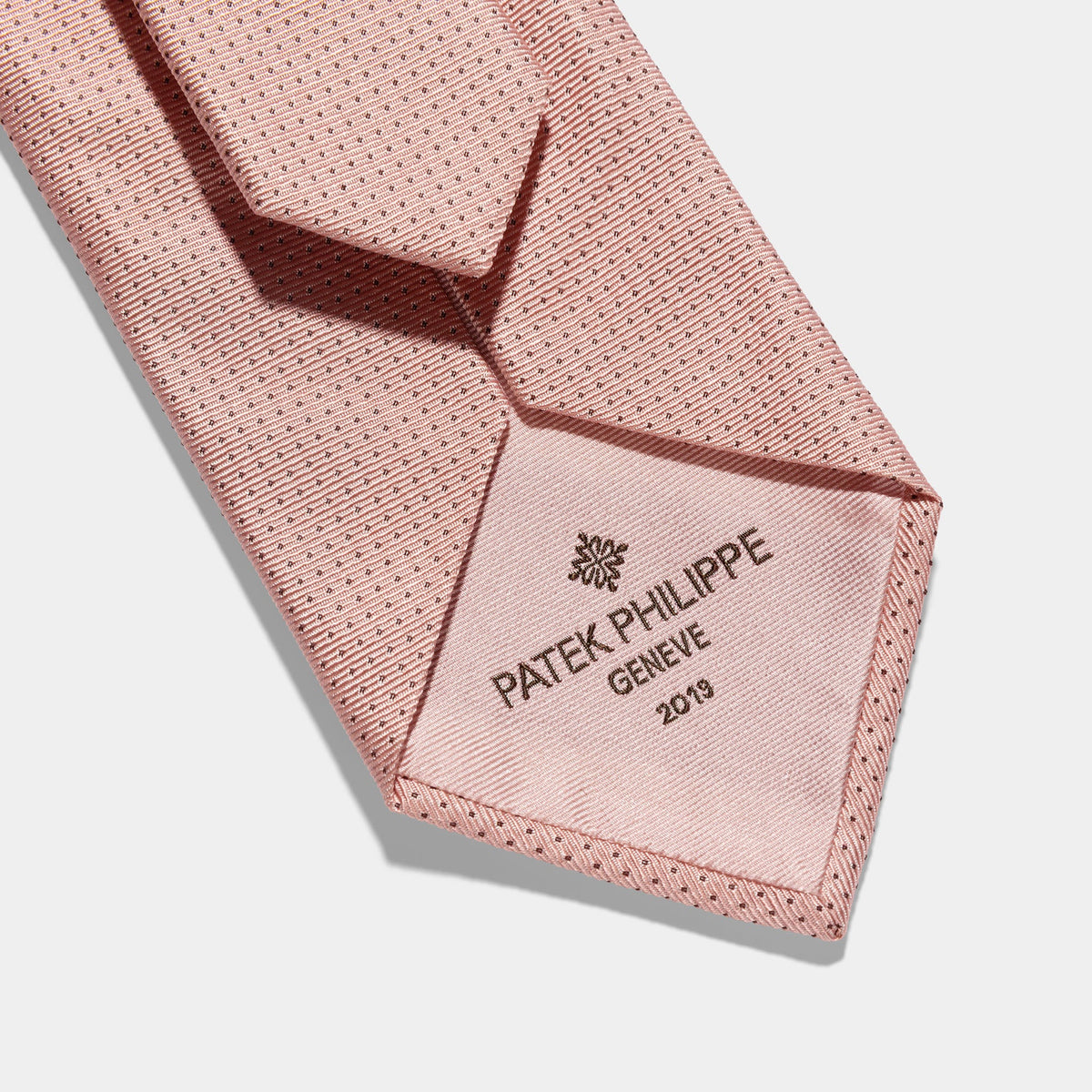 Patek Philippe Pale Pink Silk Tie