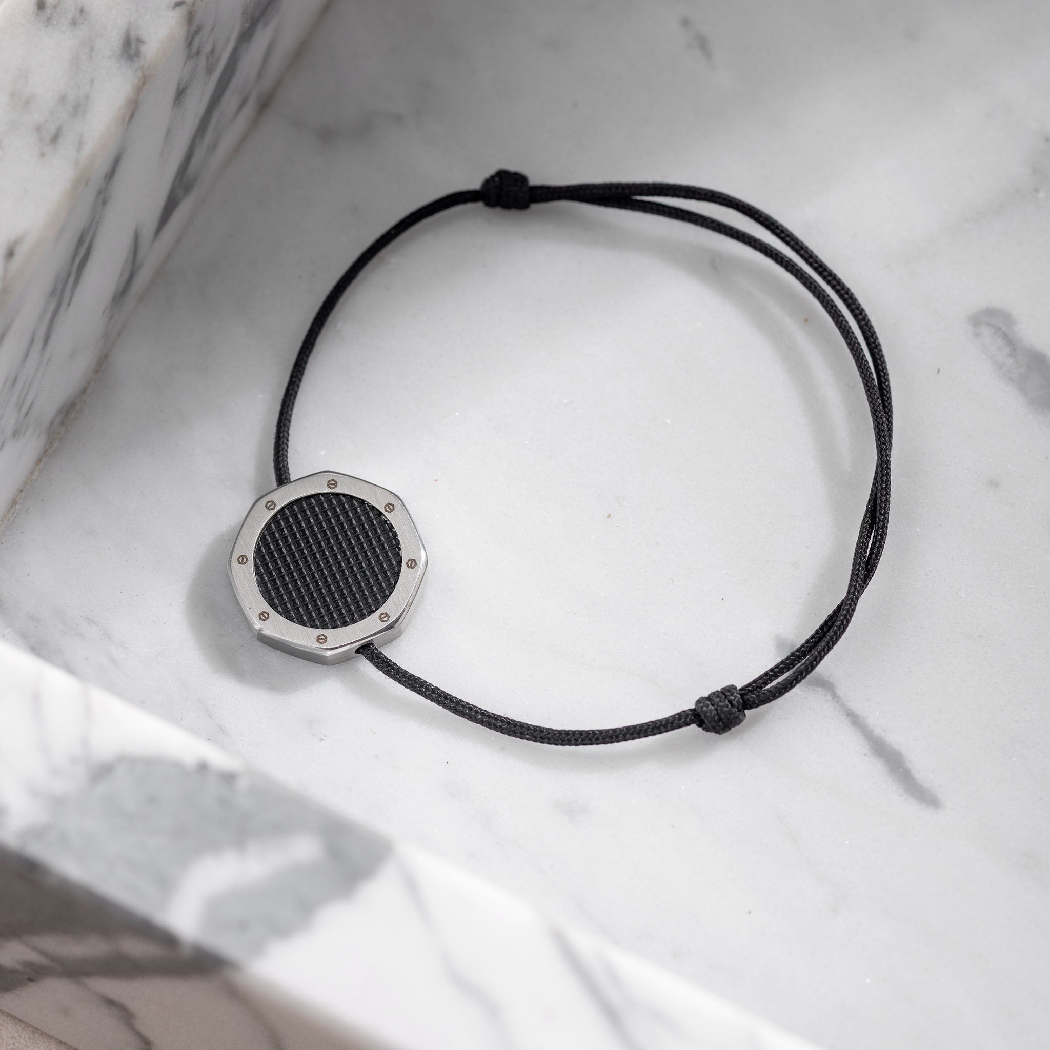 Audemars Piguet Royal Oak  Cord Bracelet Black