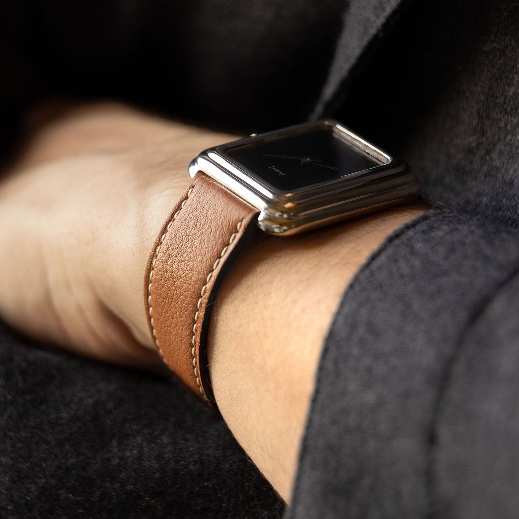 Tawny Brown Leather Watch Strap