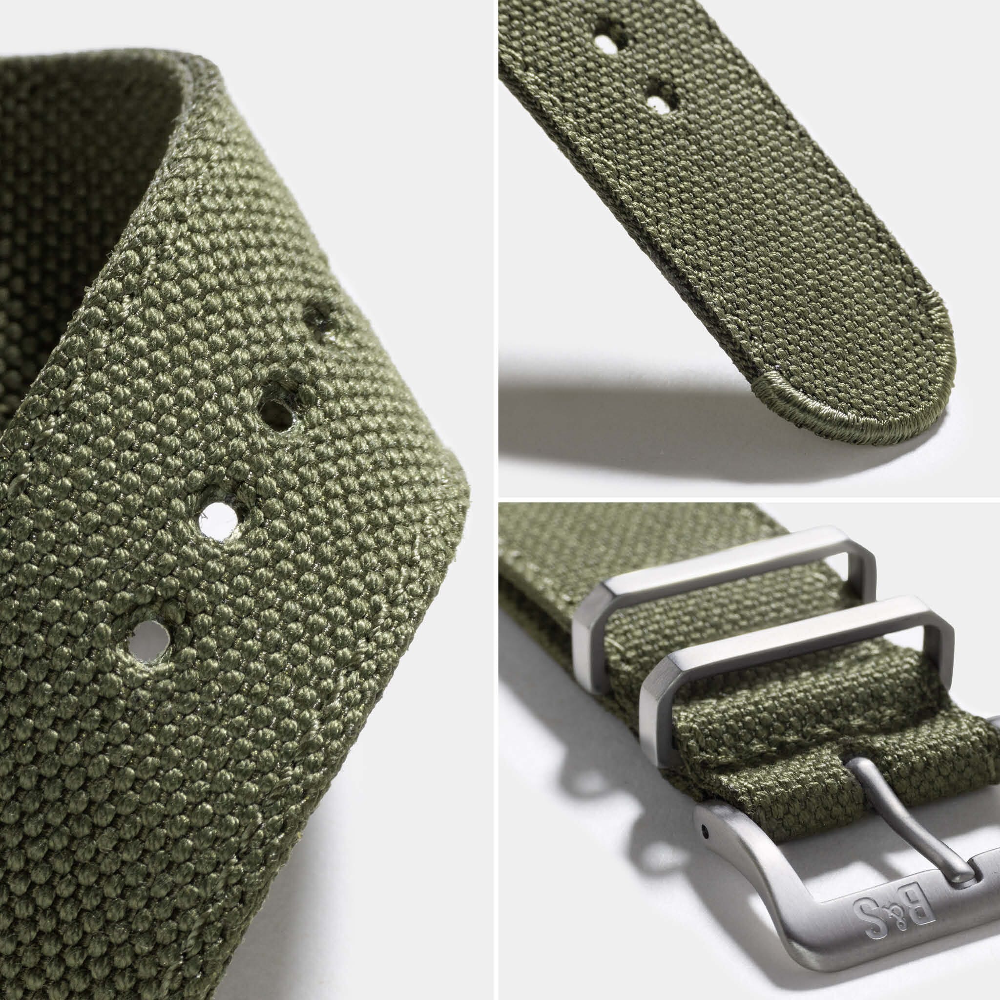Strap for Apple Watch Ultra - Olive Green Canvas