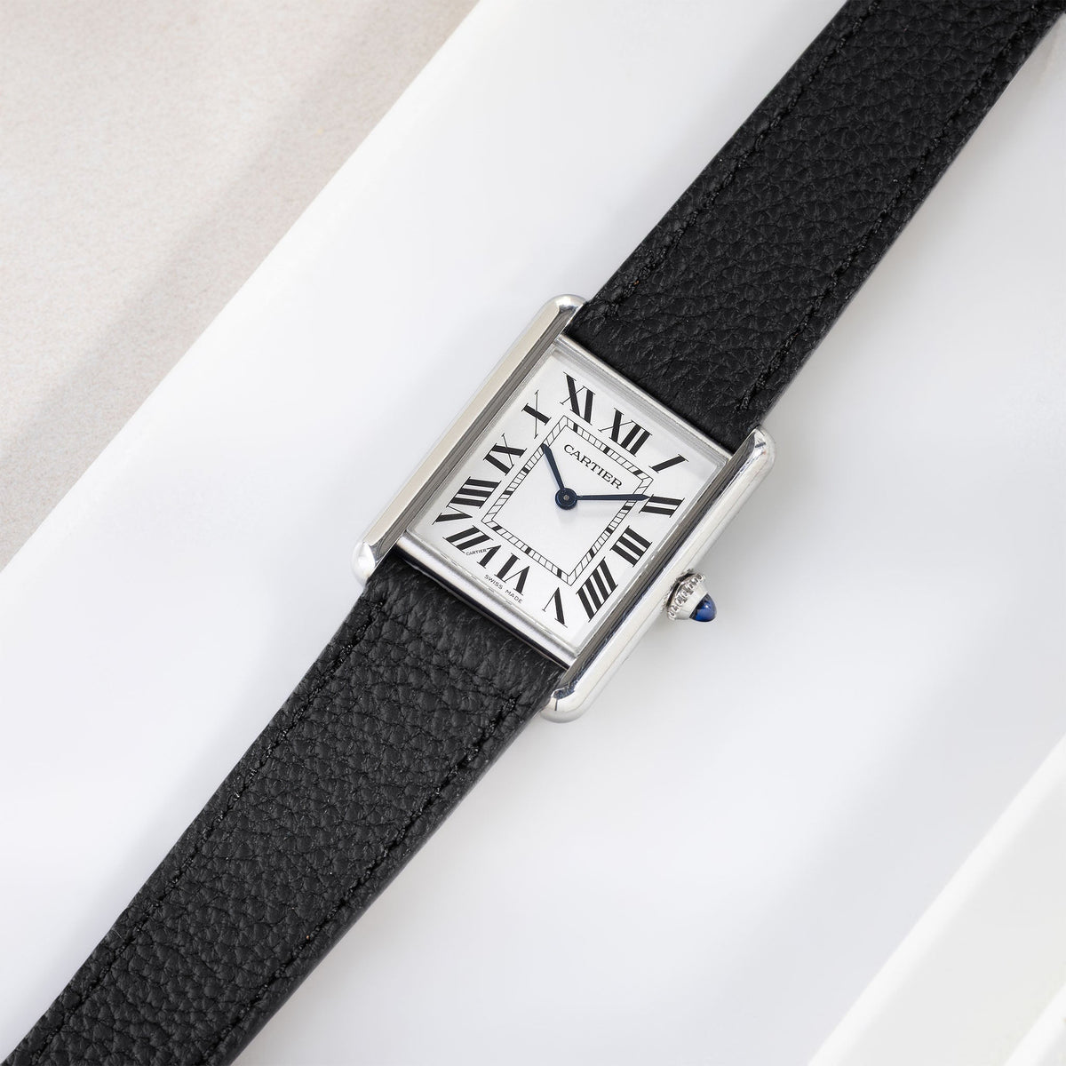 Strap for Cartier Tank Must (2021 - today) - The Grana Noir