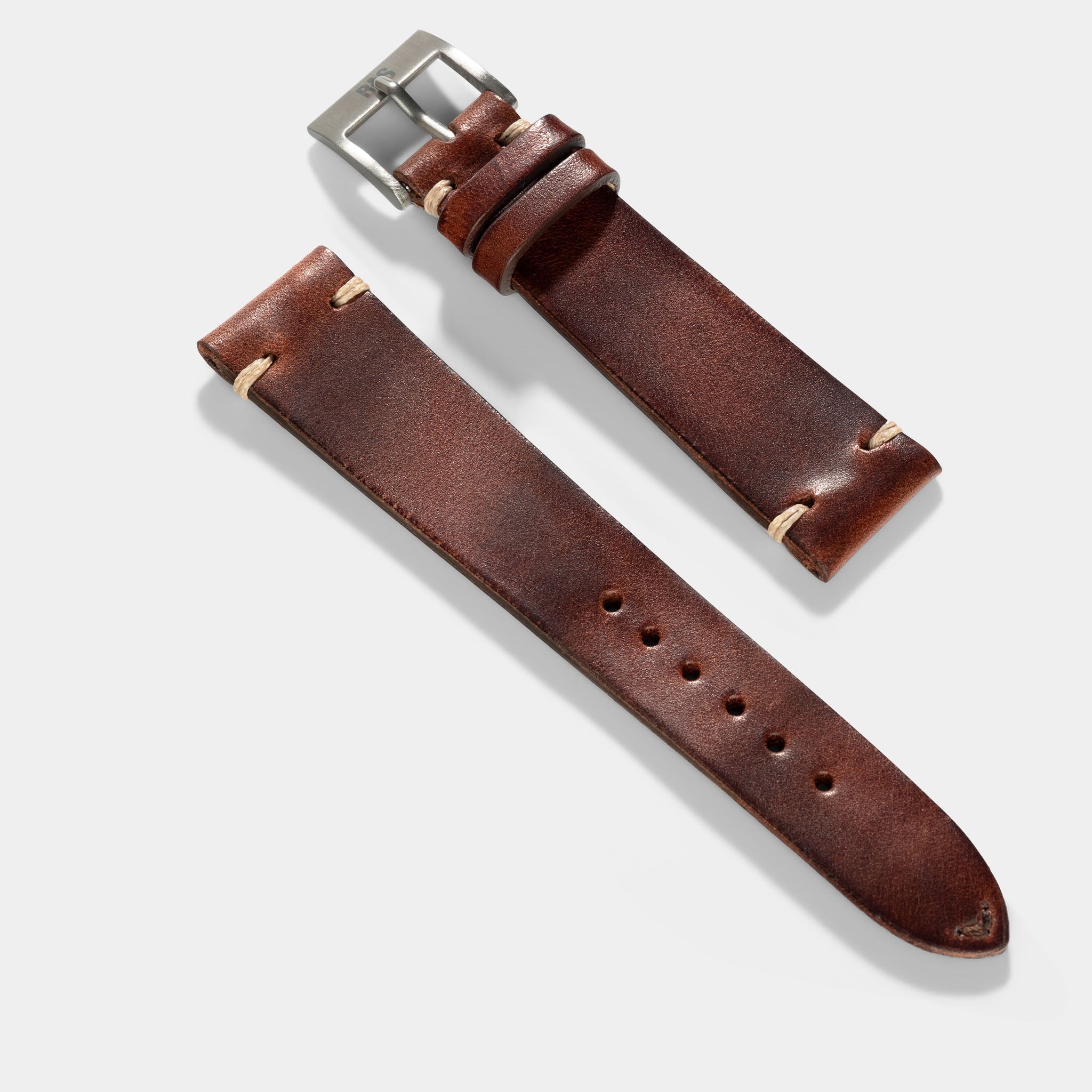 Strap for Tudor Black Bay 54 Siena Brown Leather Watch Strap