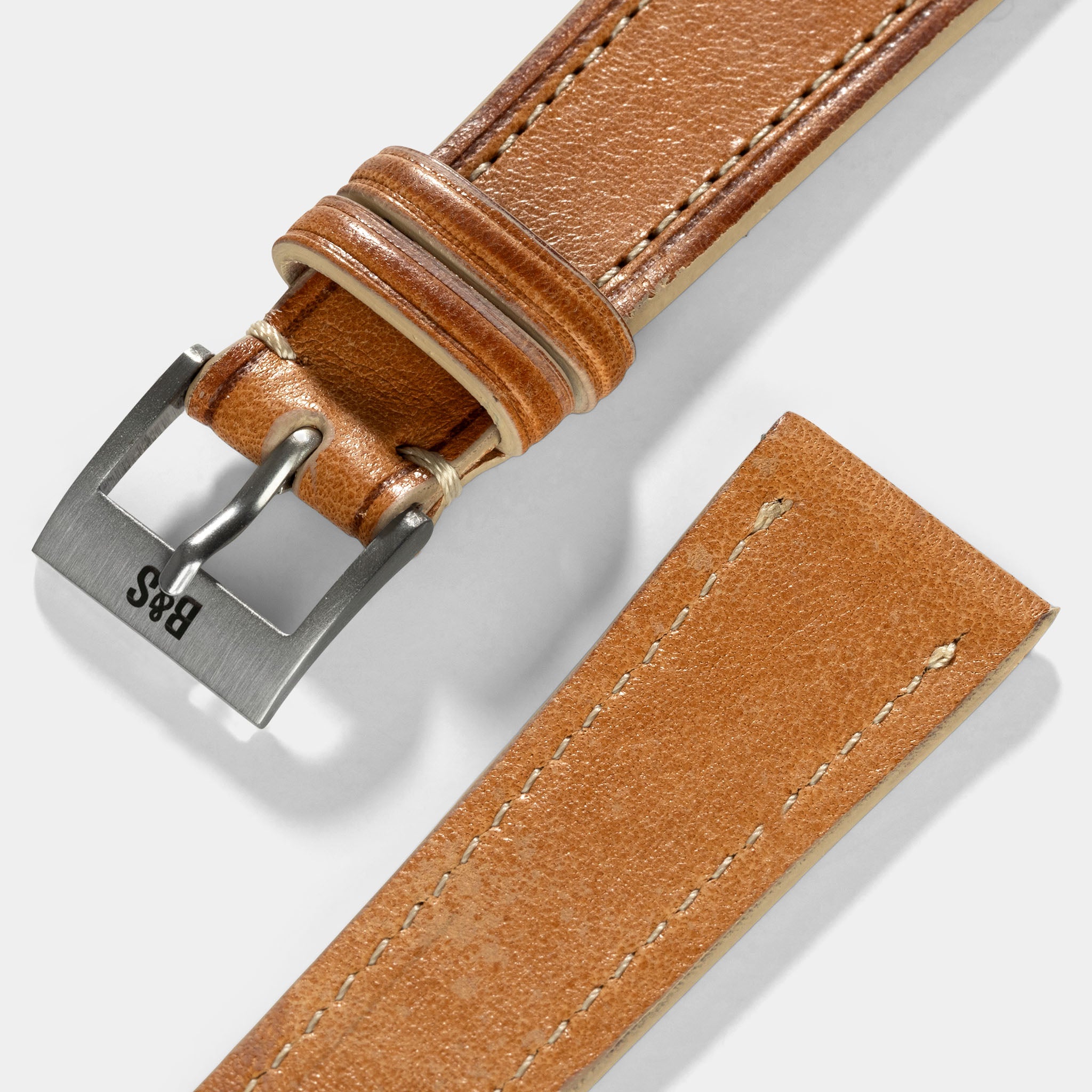 Strap for Omega Speedmaster Professional - Brown Retro Leather