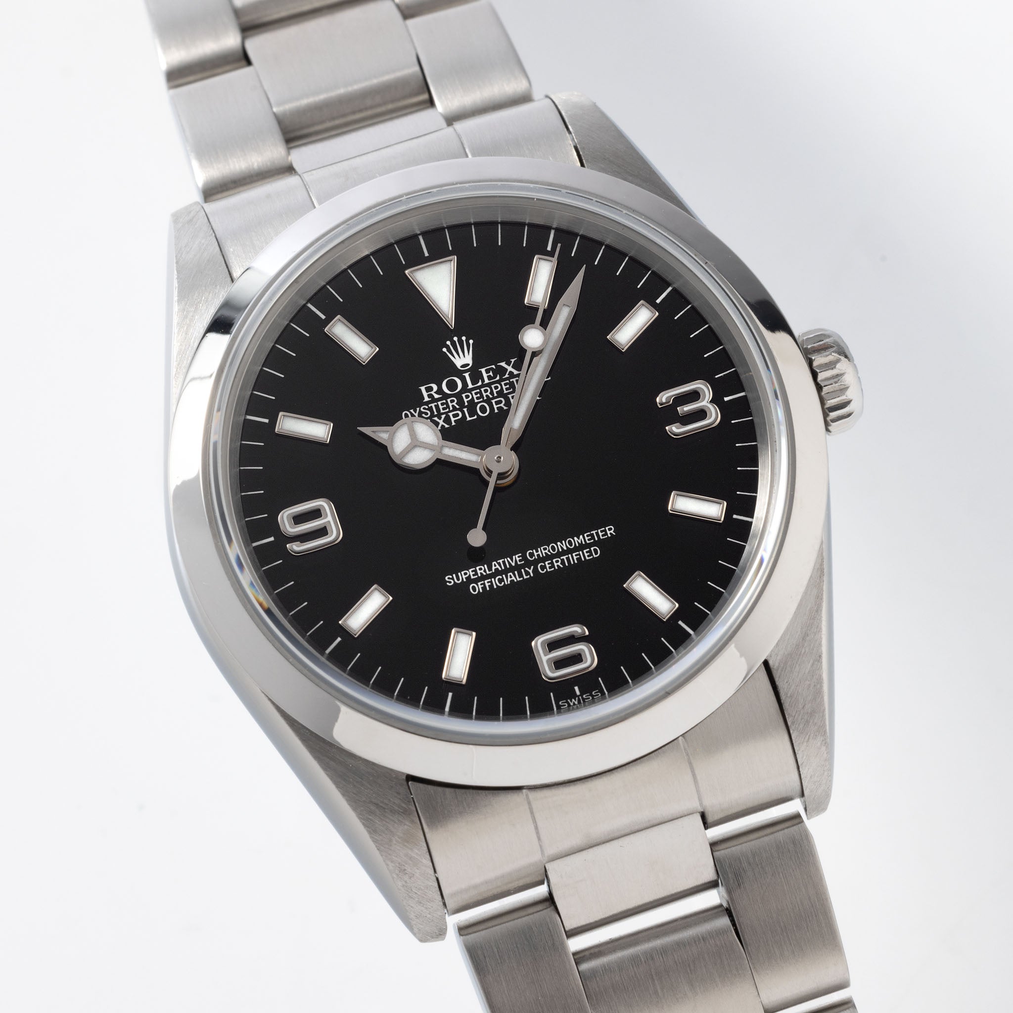 Rolex Explorer 14270 Swiss Only Dial