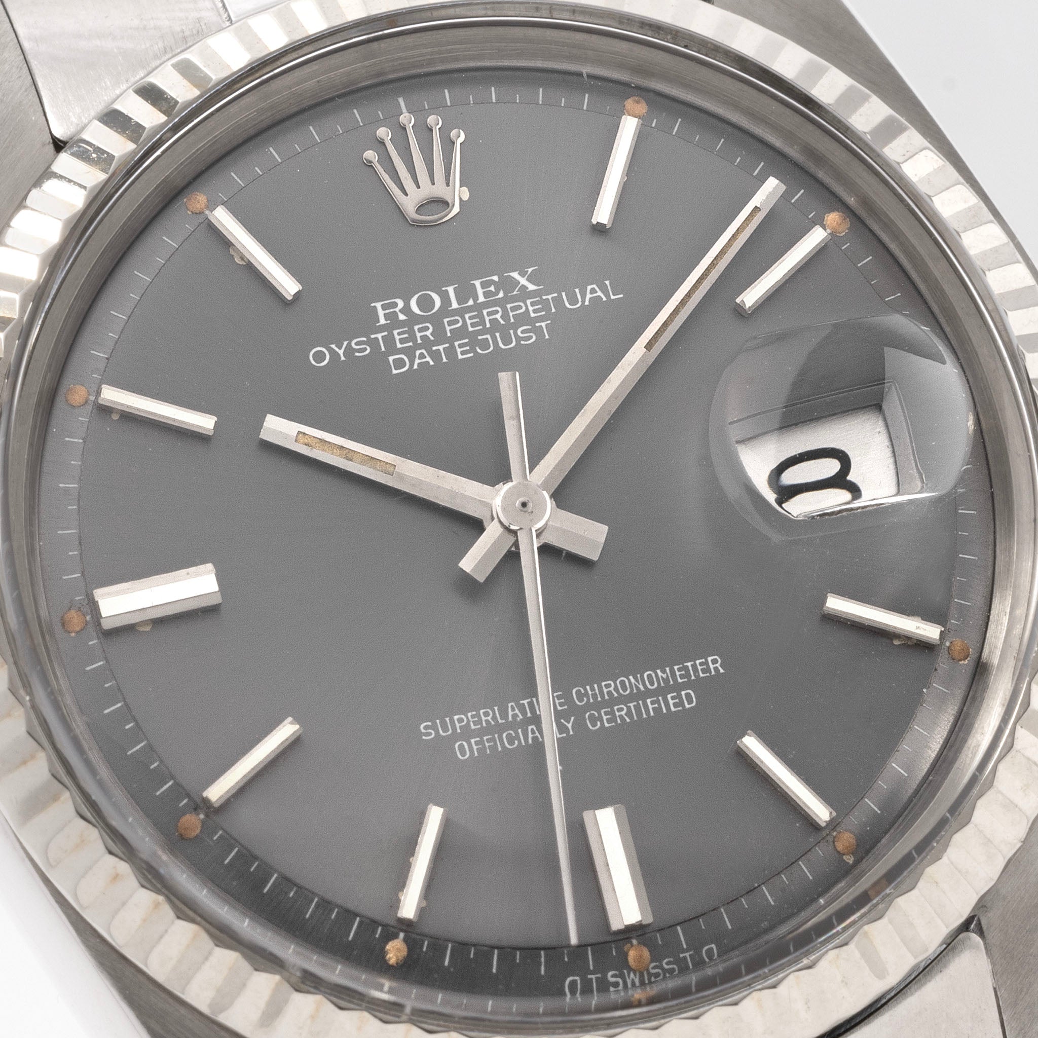 Rolex Datejust 1601 Grey Sigma Dial