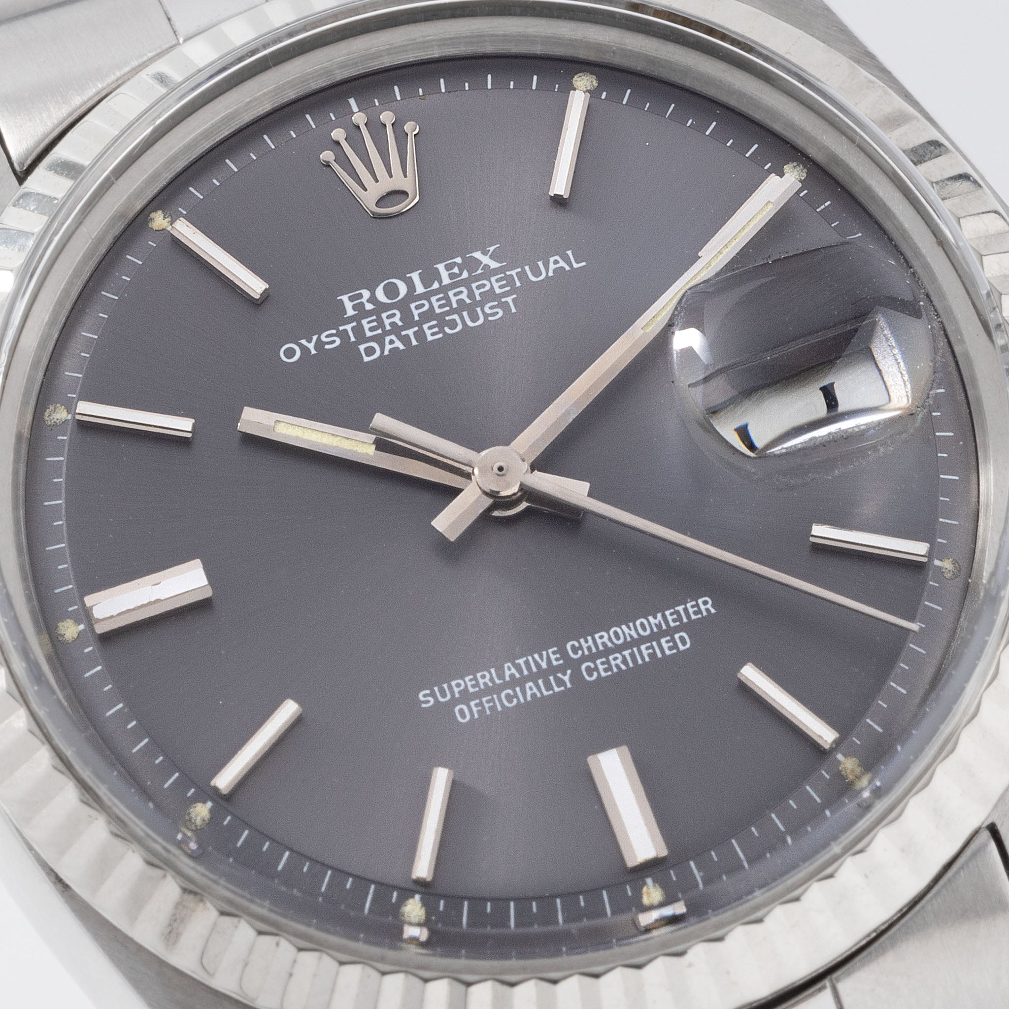 Rolex Datejust 1601 Grey Sigma Dial