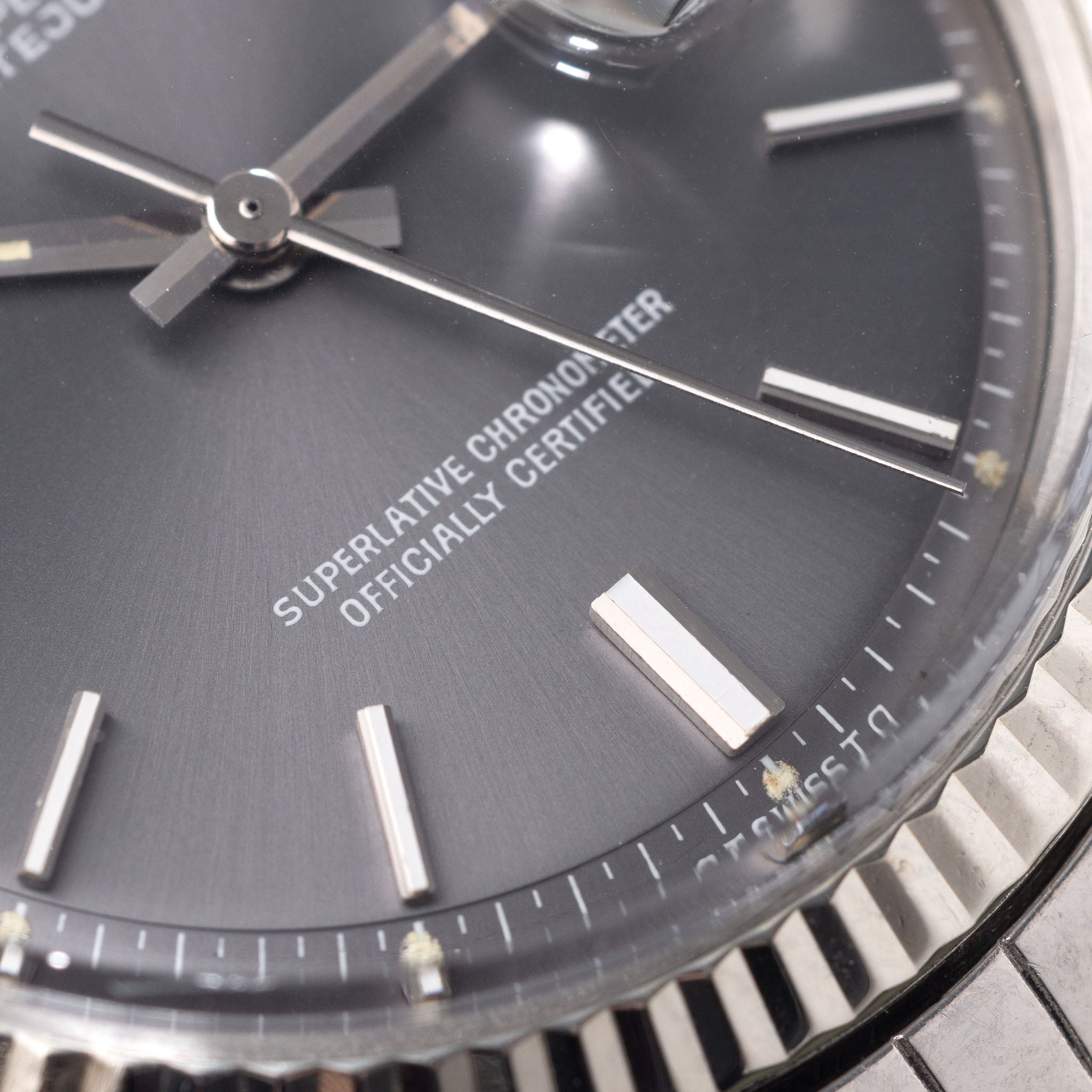 Rolex Datejust 1601 Grey Sigma Dial