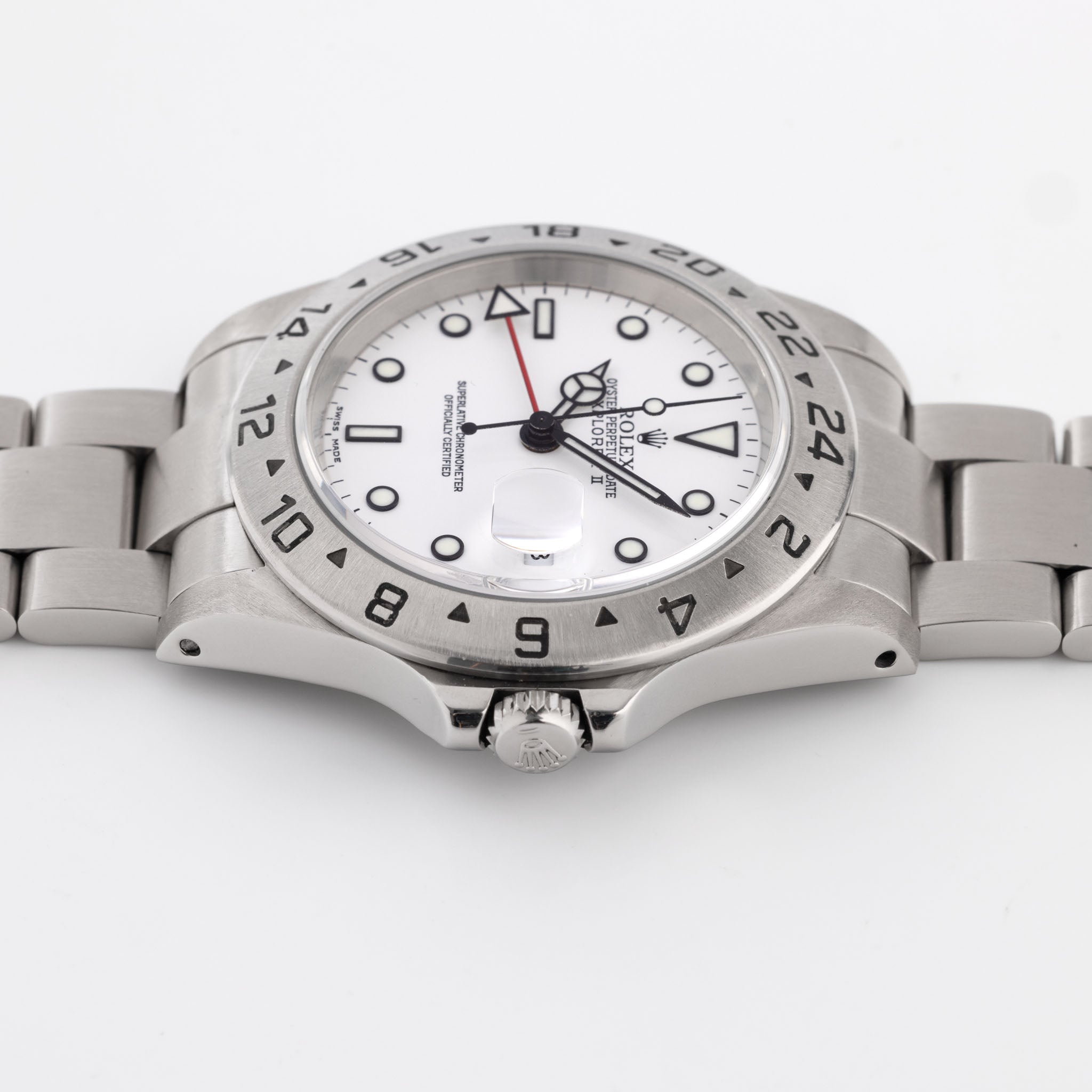 Rolex Explorer 2 White Dial 16570