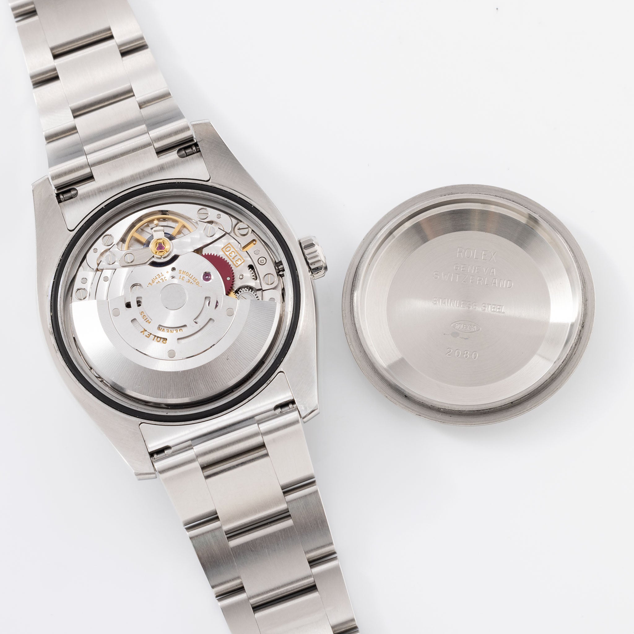 Rolex Oyster Perpetual Grape Dial ref 116000