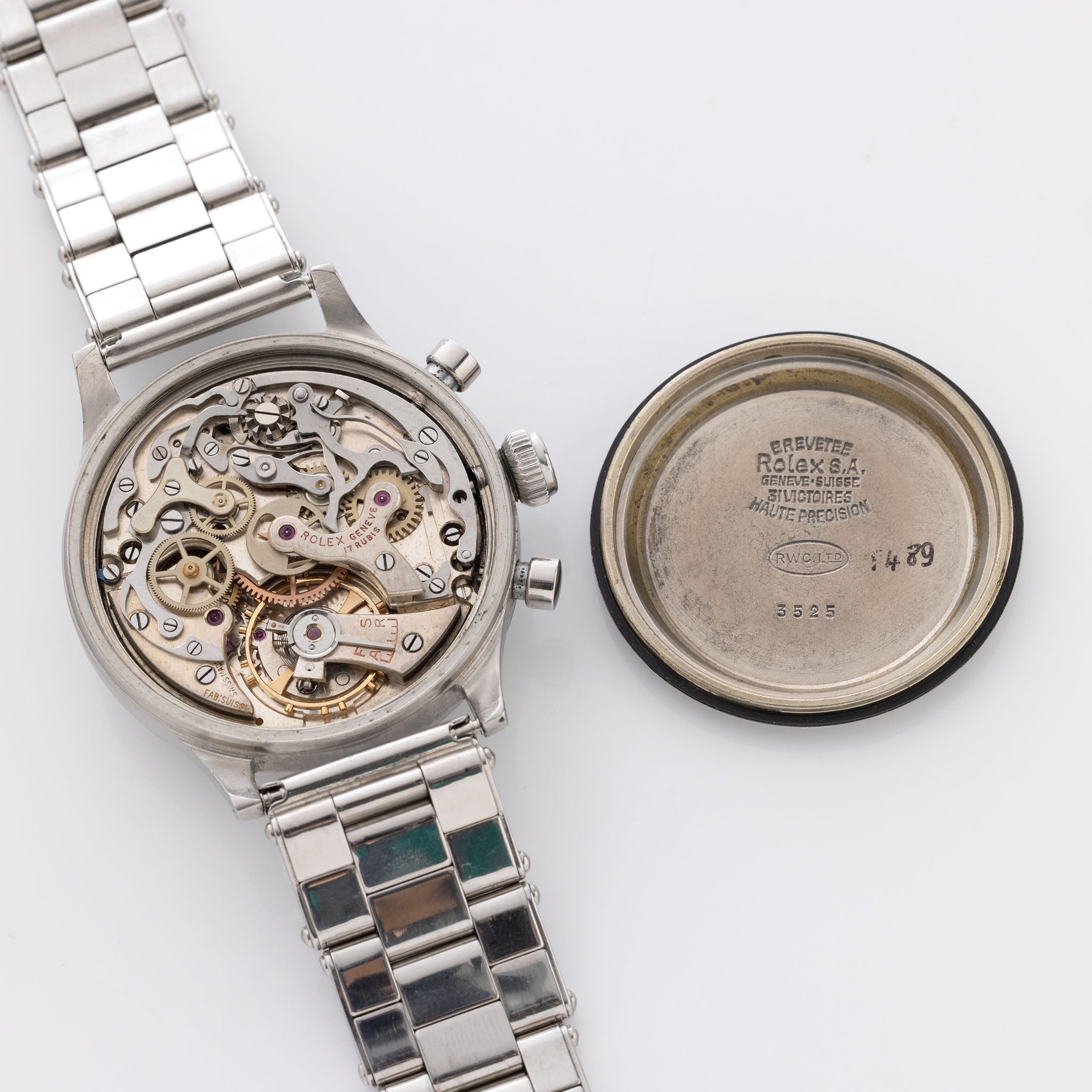 Rolex "Monoblocco" Chronograph Ref 3525