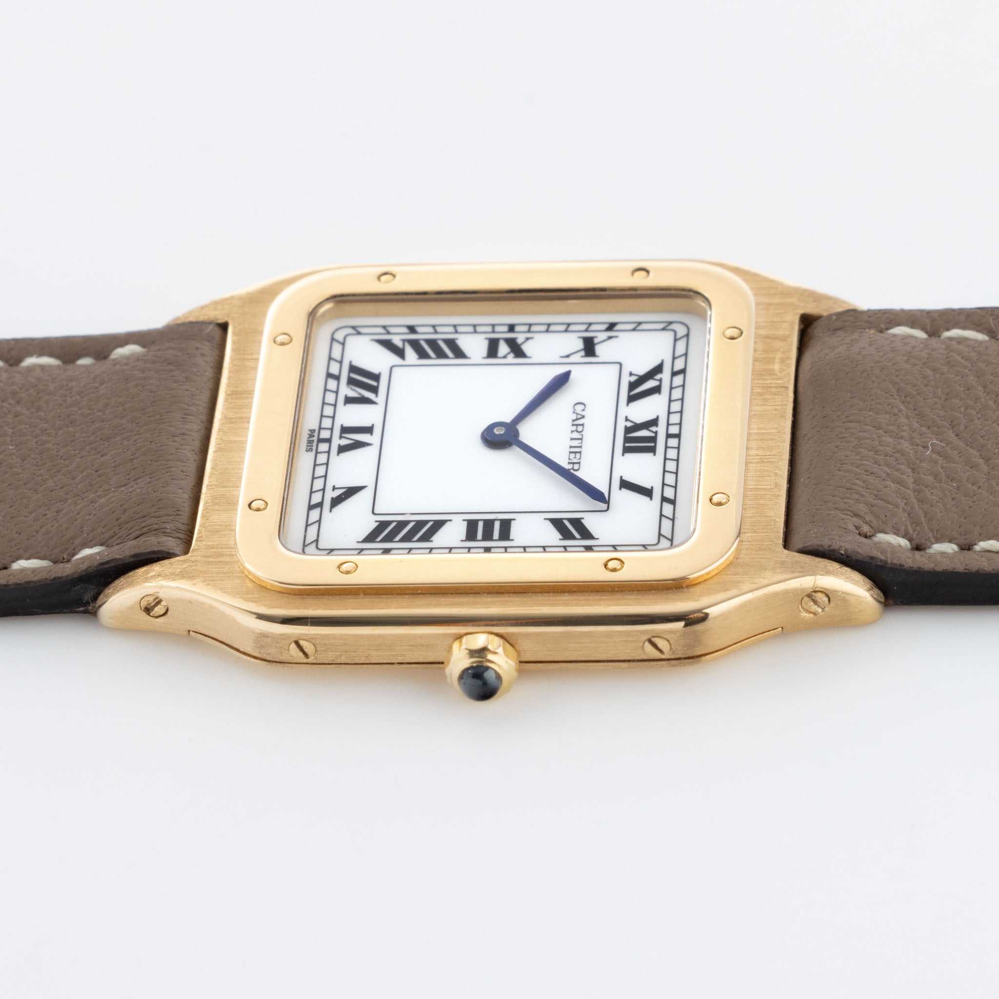 Cartier Santos Dumont Ultra-Thin in 18kt Yellow Gold ref 9605