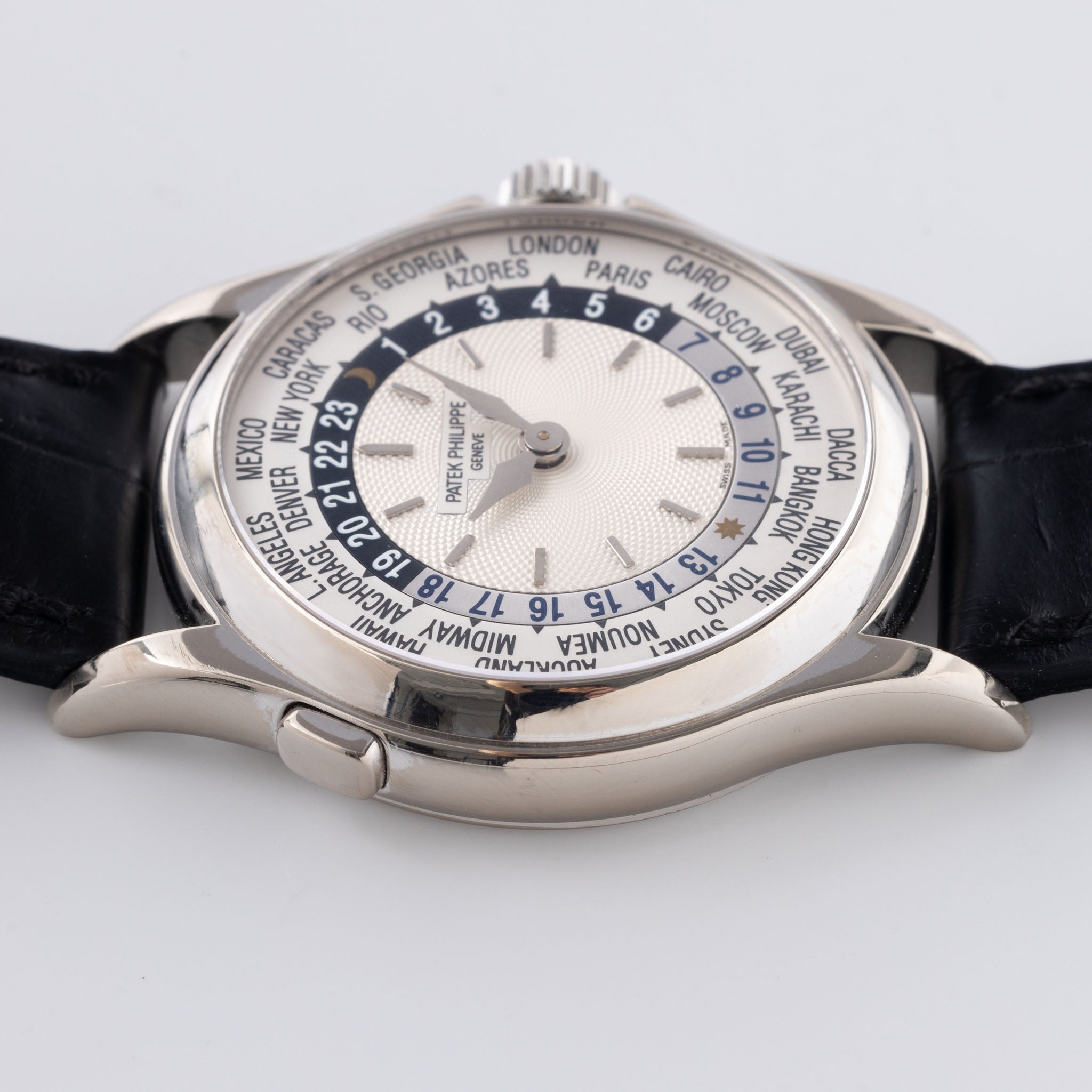 Patek Philippe World Timer White Gold Ref 5110G